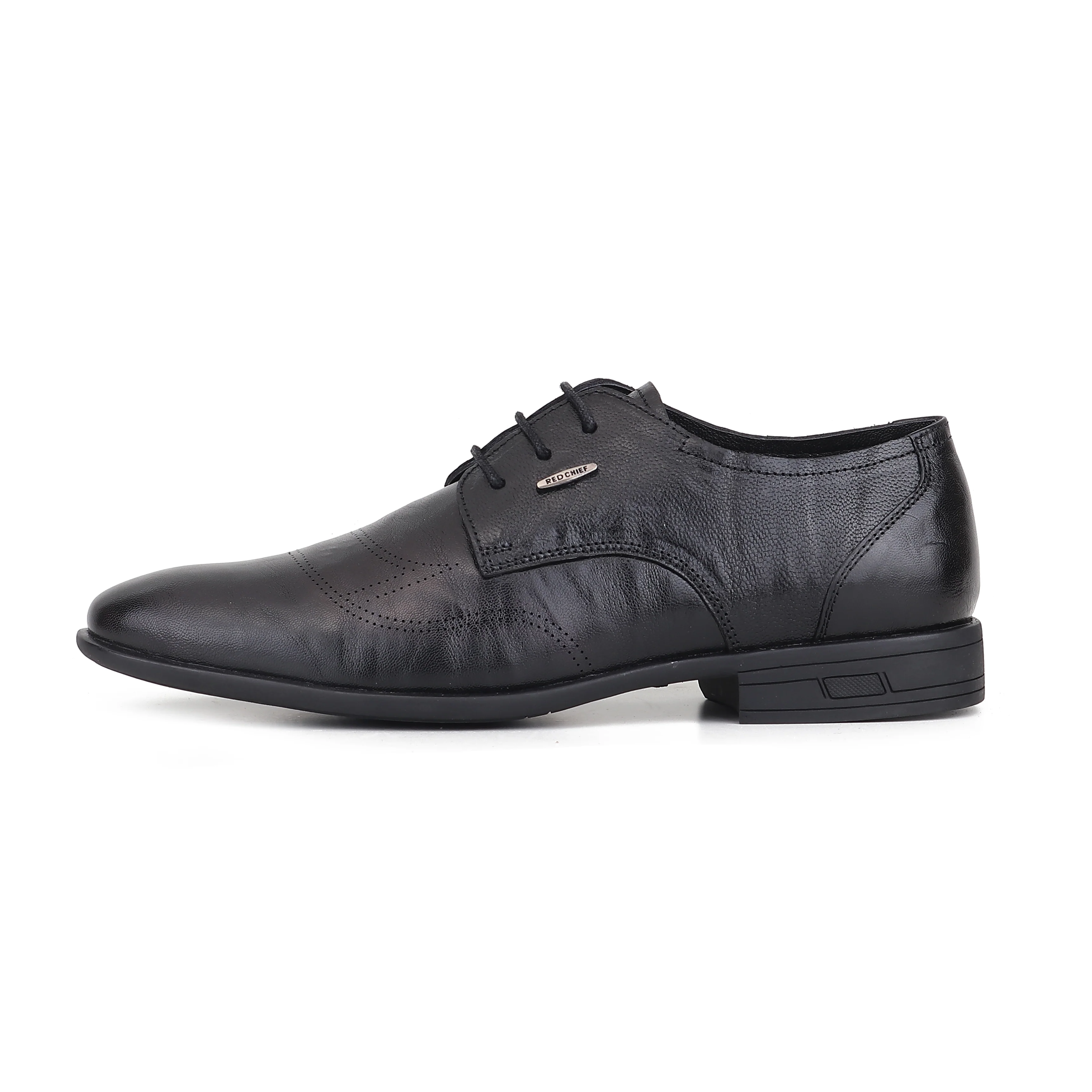 Red Chief Black Formal Shoes for Men RC4029 001 - Image 3