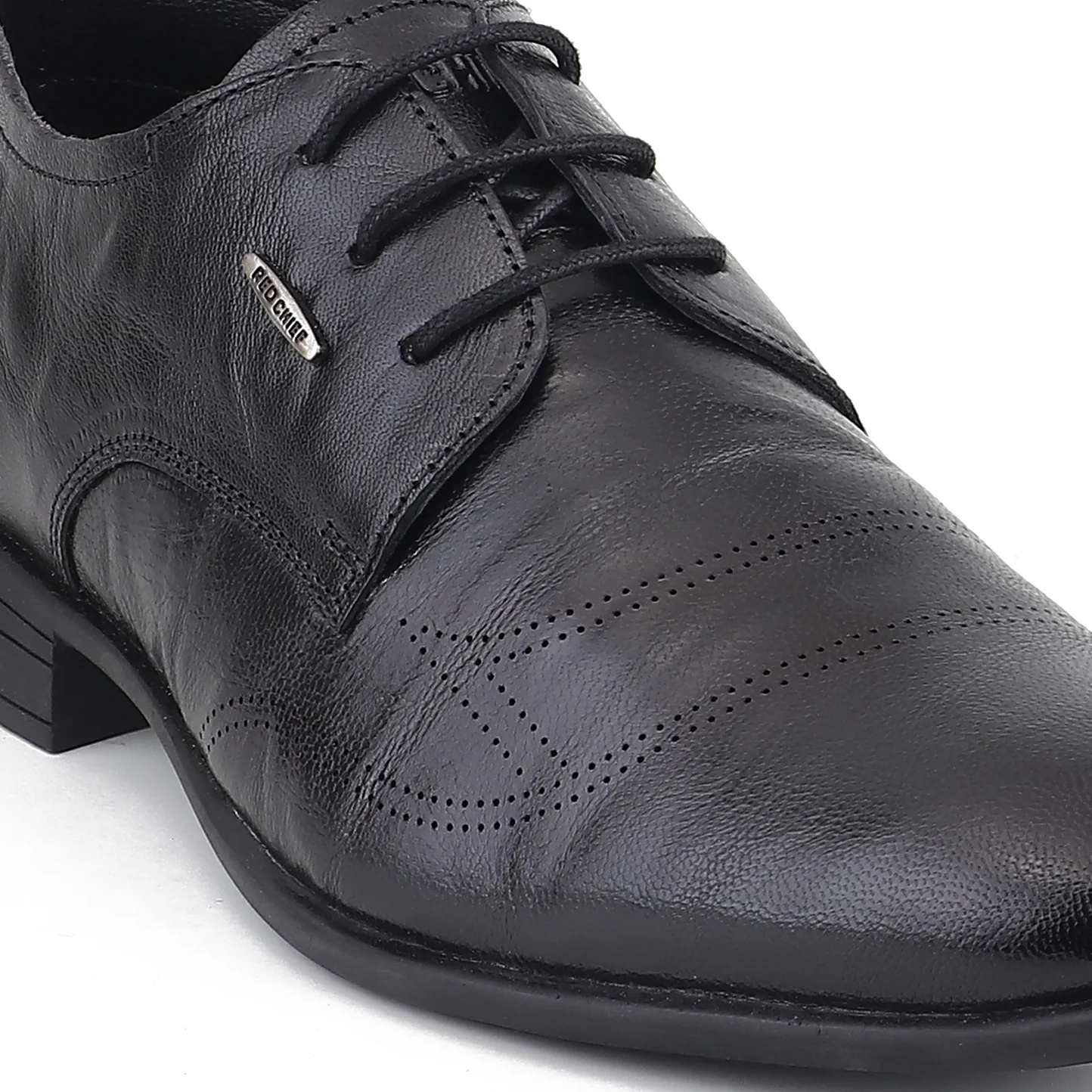 Red Chief Black Formal Shoes for Men RC4029 001 - Image 6
