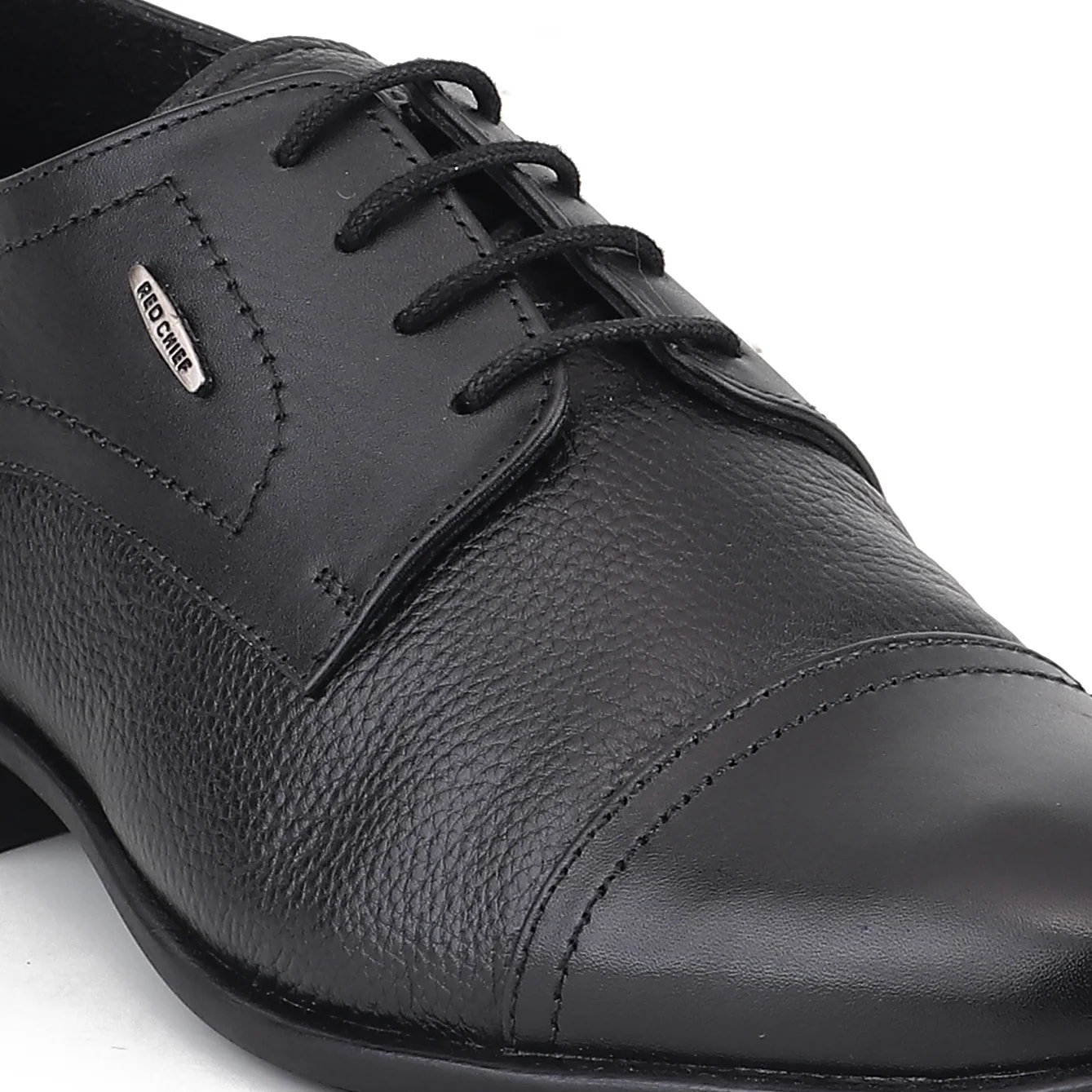 Red Chief Black Formal Shoes for Men RC4030 001 - Image 6