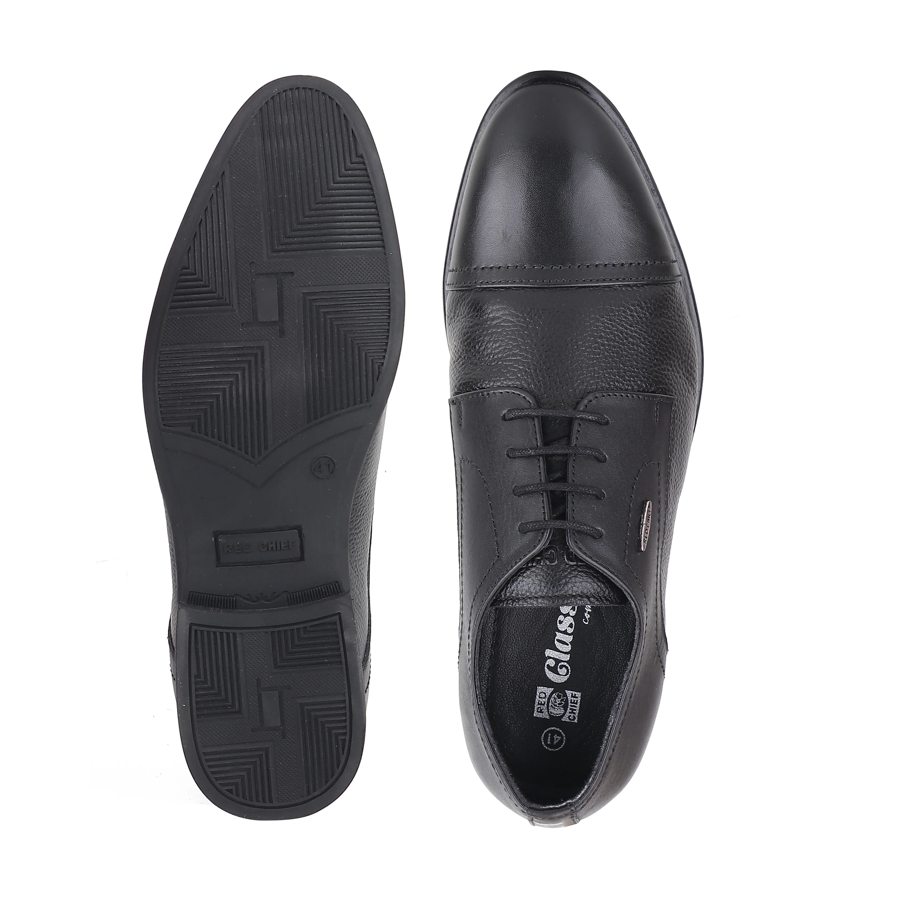 Red Chief Black Formal Shoes for Men RC4030 001 - Image 9