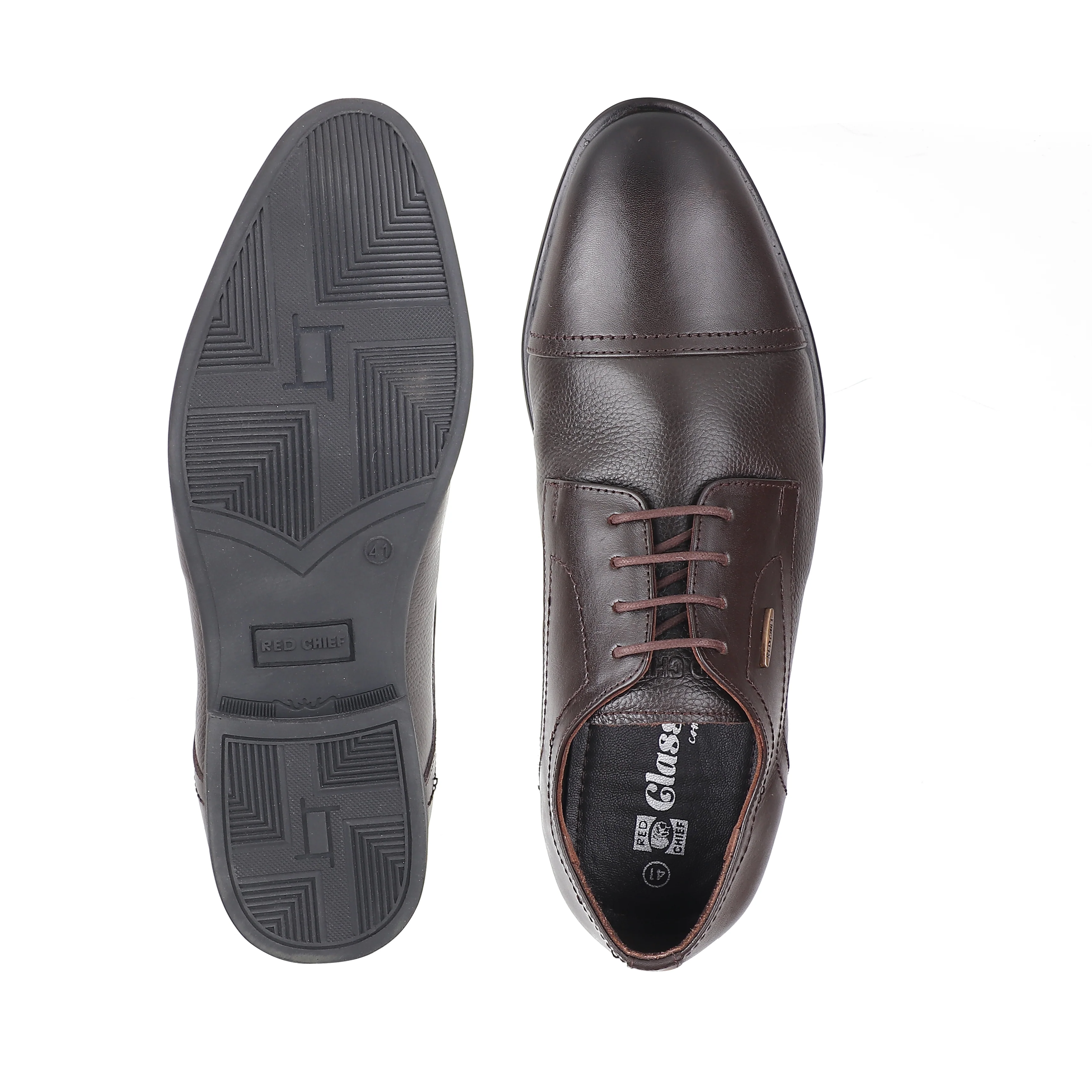 Red Chief Brown Formal Shoes for Men RC4030 003 - Image 9