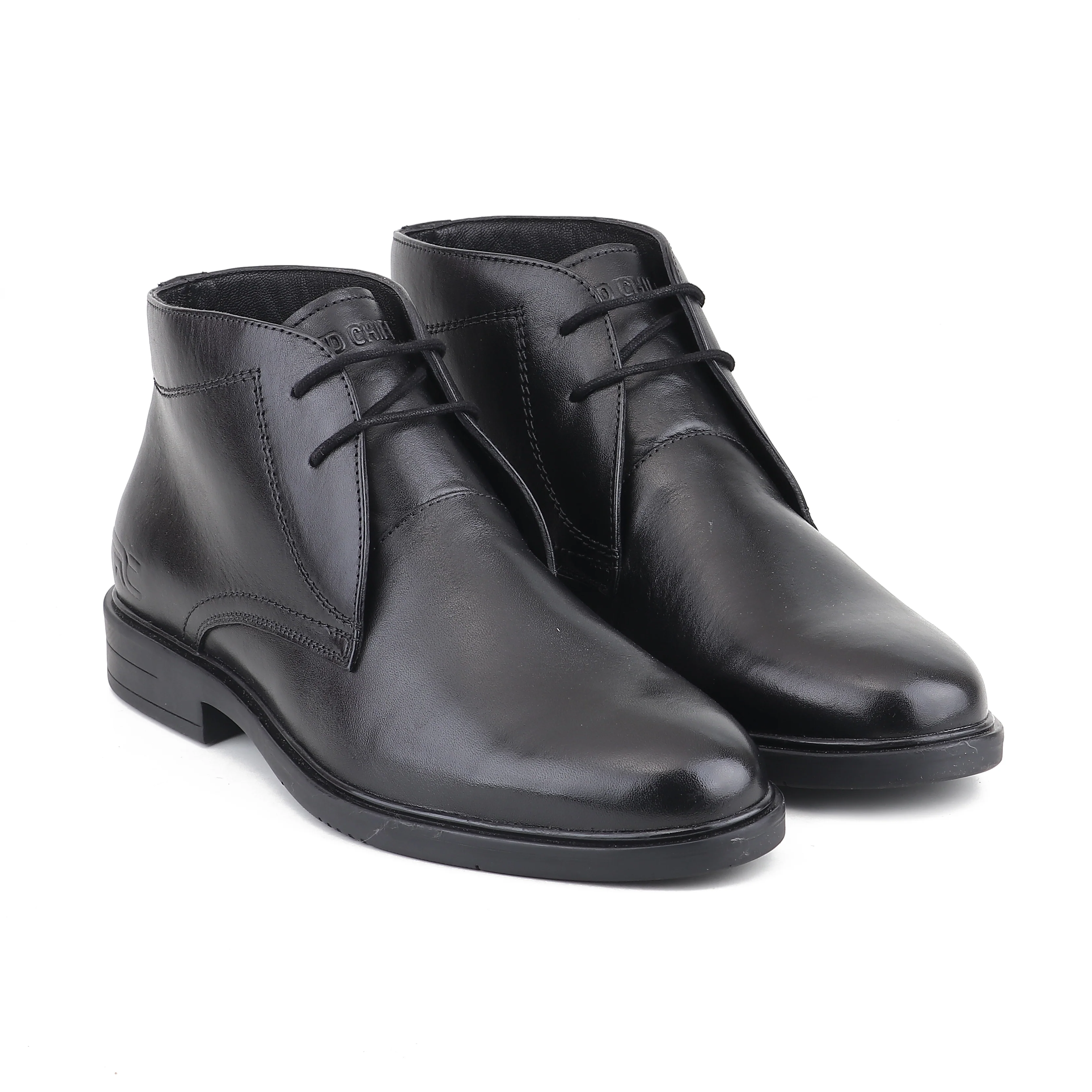 Red Chief Black Formal Boot Shoes for Men RC4031 001 - Image 3