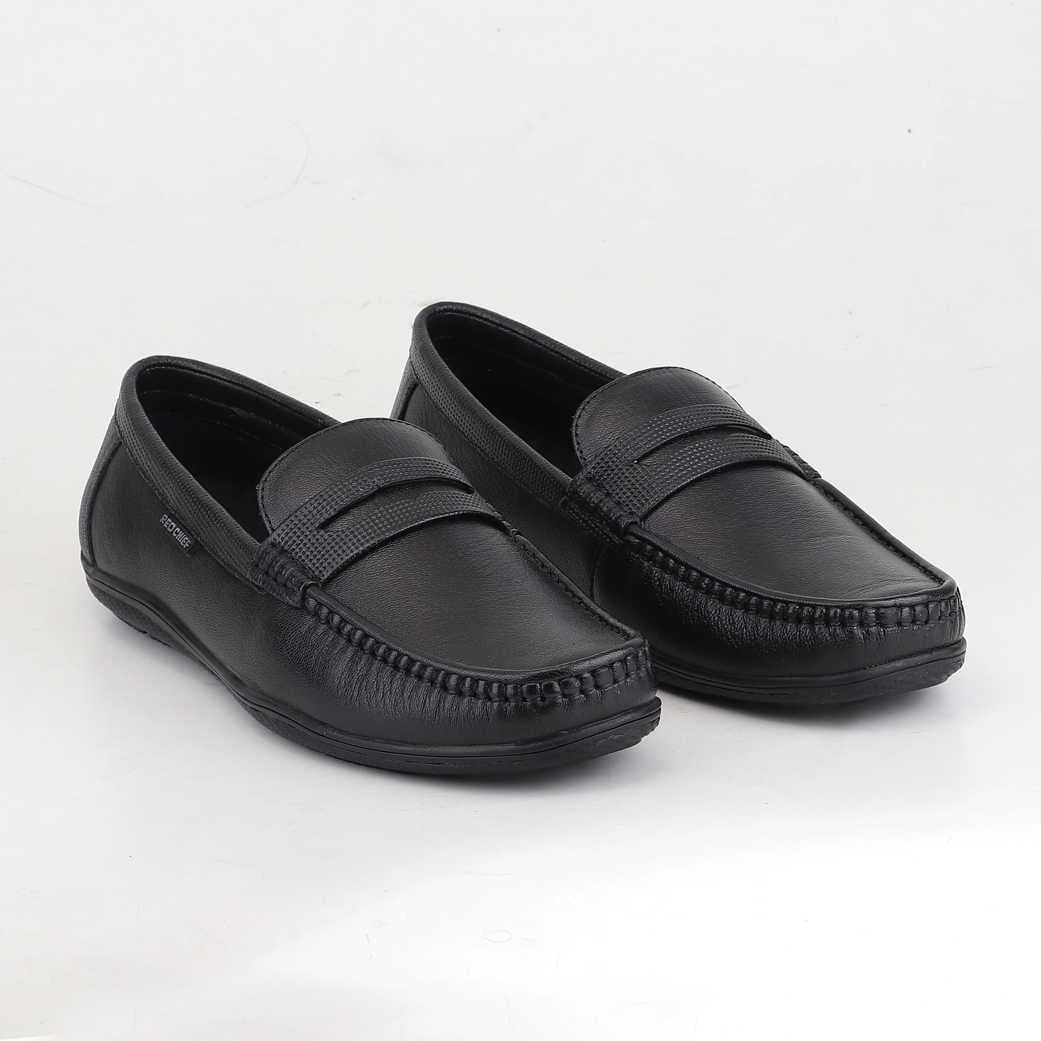 Red Chief Black Formal Shoes for Men RC4033 001 - Image 4