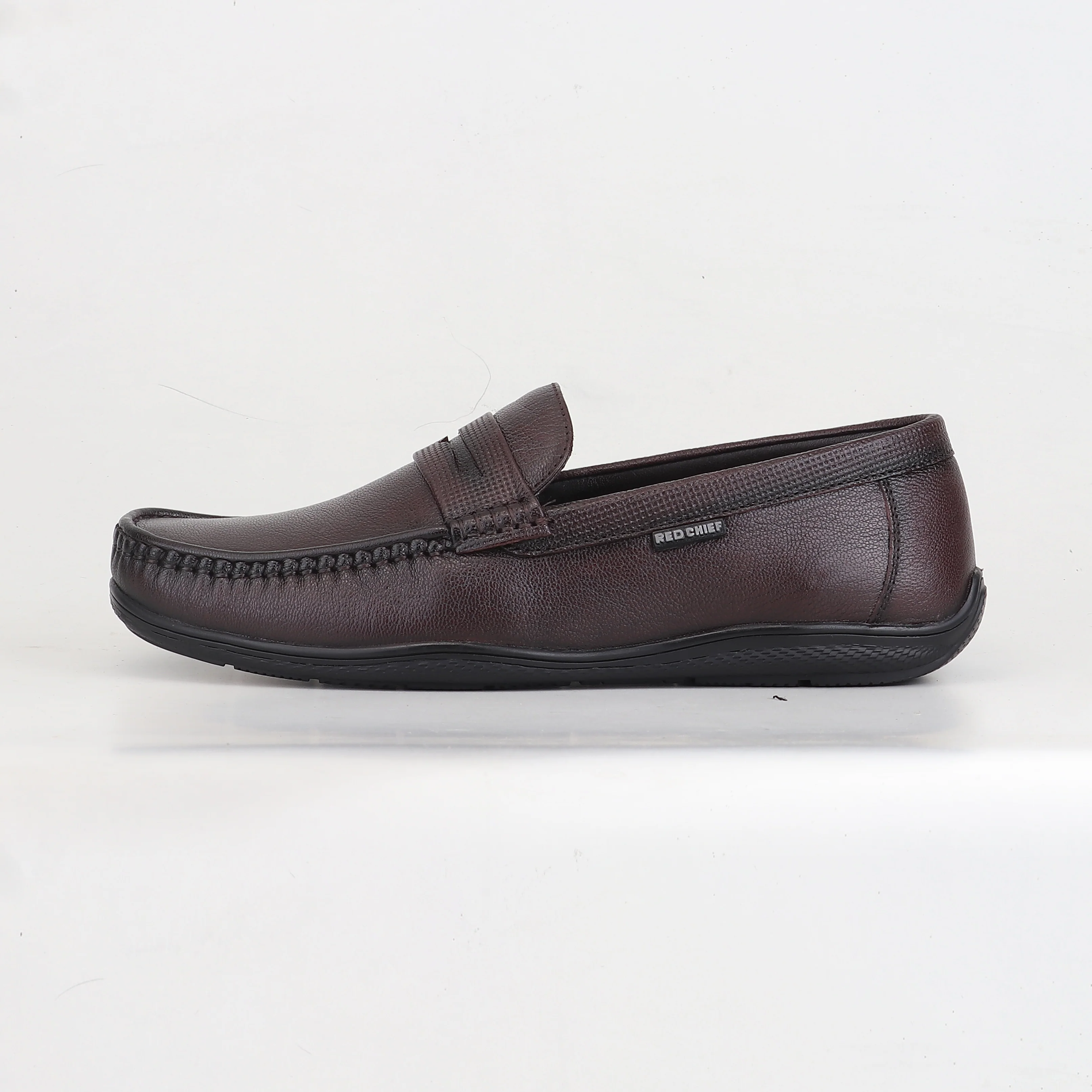 Red Chief Bordo Brown Formal Shoes for Men RC4033 B003 - Image 2