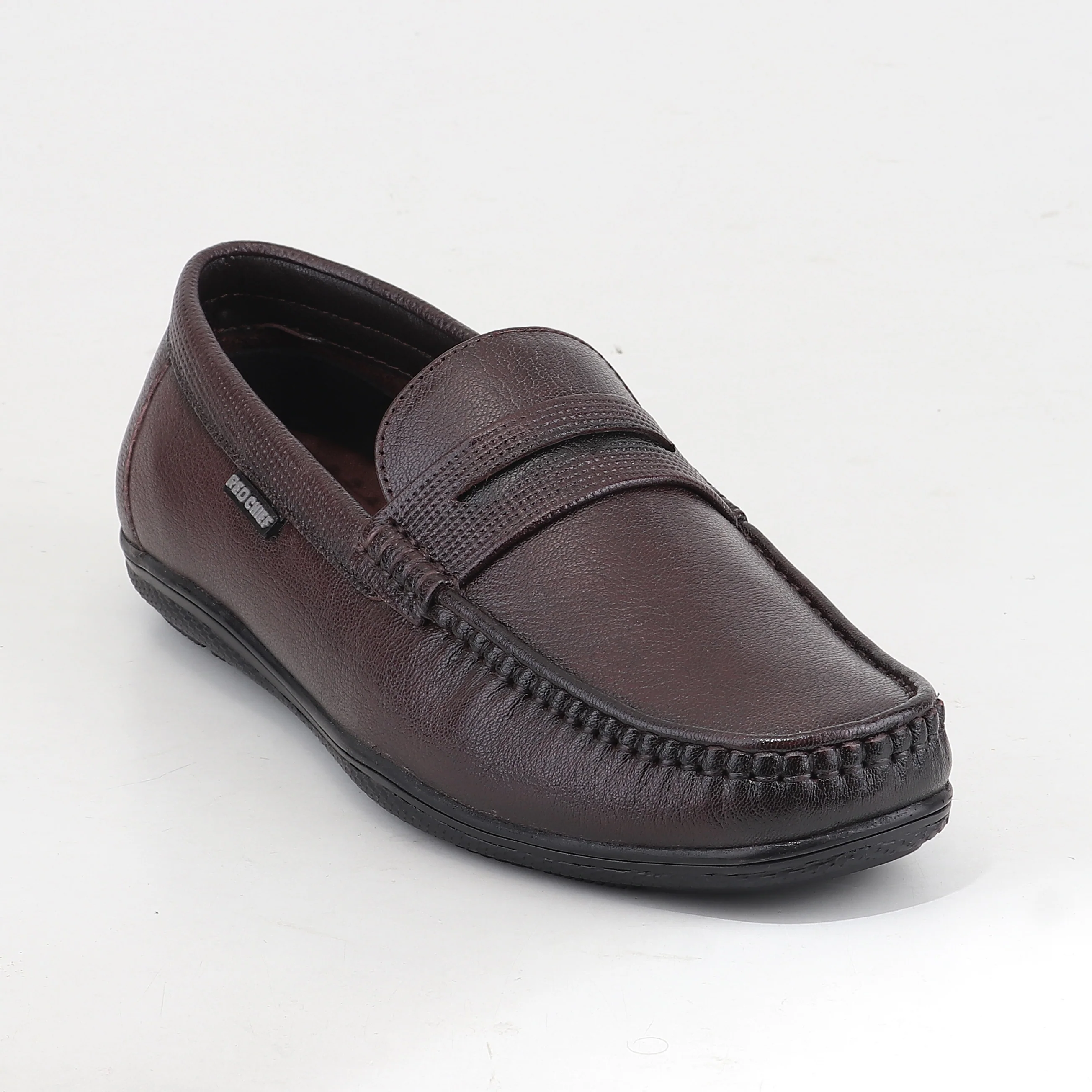 Red Chief Bordo Brown Formal Shoes for Men RC4033 B003 - Image 5