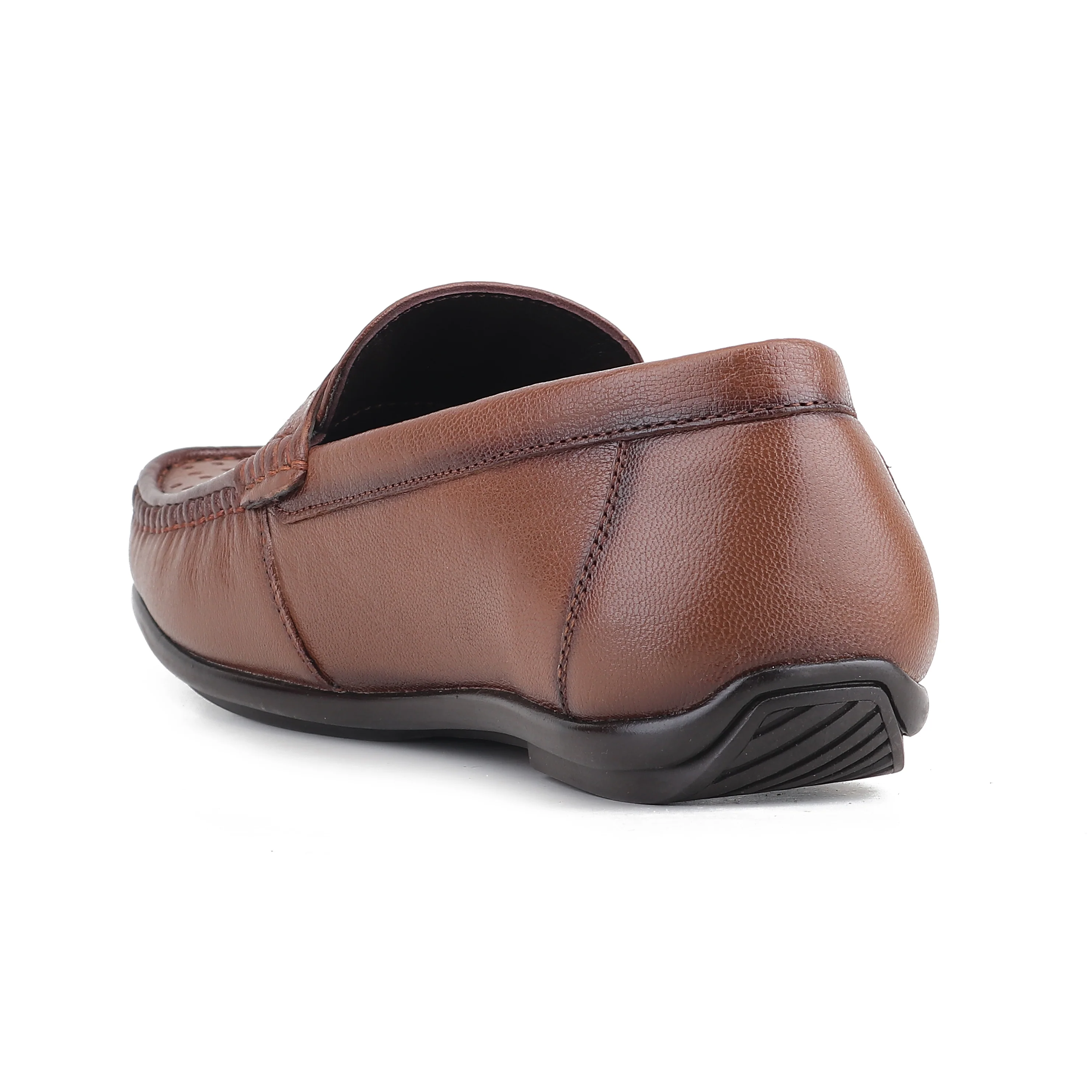 Red Chief Tan Formal Loafer Shoes for Men RC4040 006 - Image 6