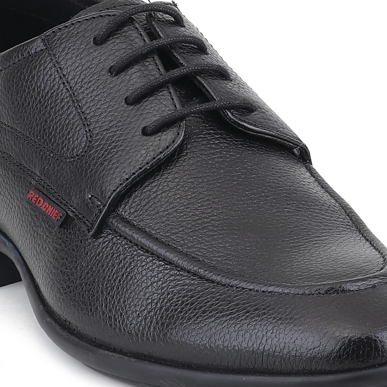 Red Chief Black Formal Shoes for Men RC4046 001 - Image 6