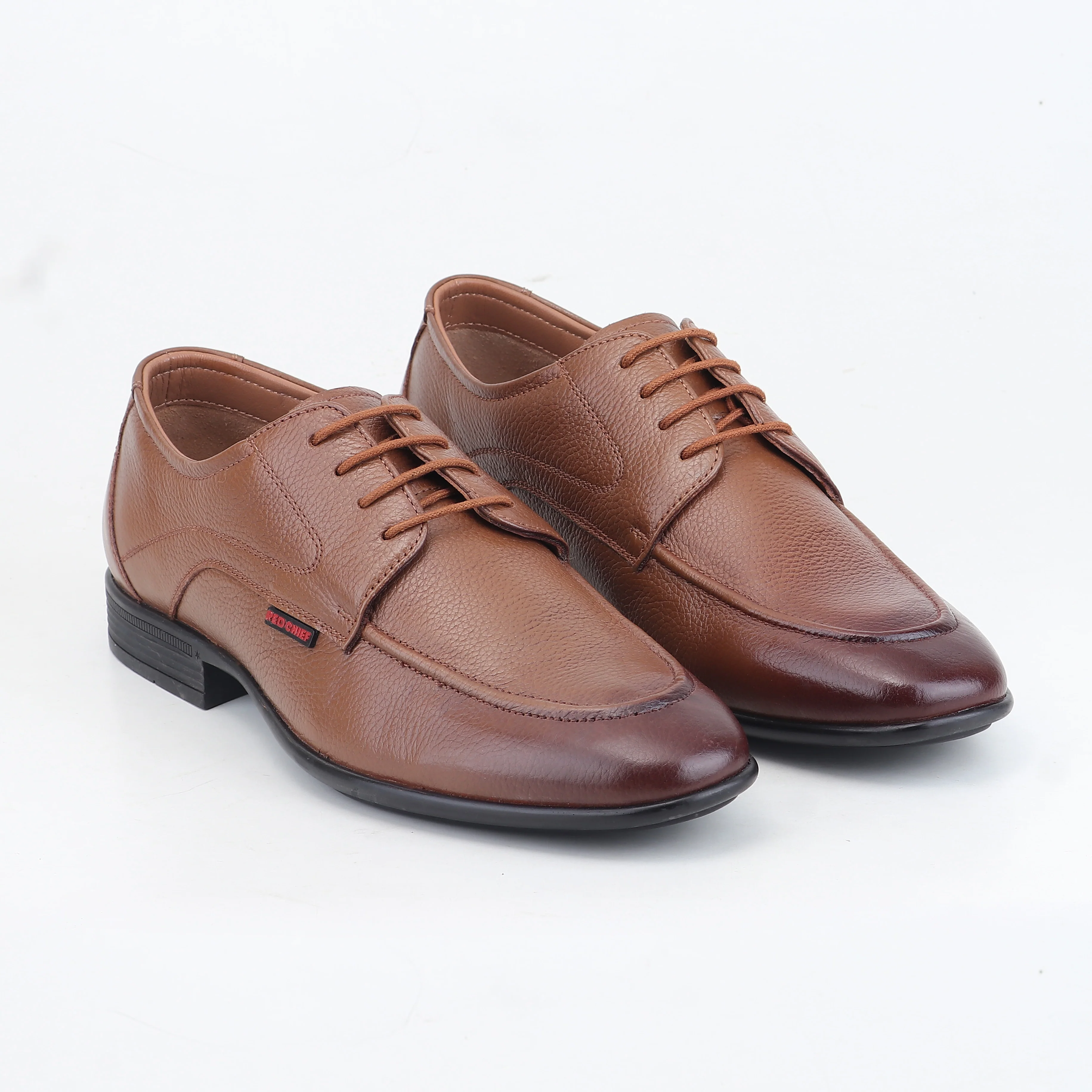 Red Chief Tan Formal Shoes for Men RC4046 006 - Image 4