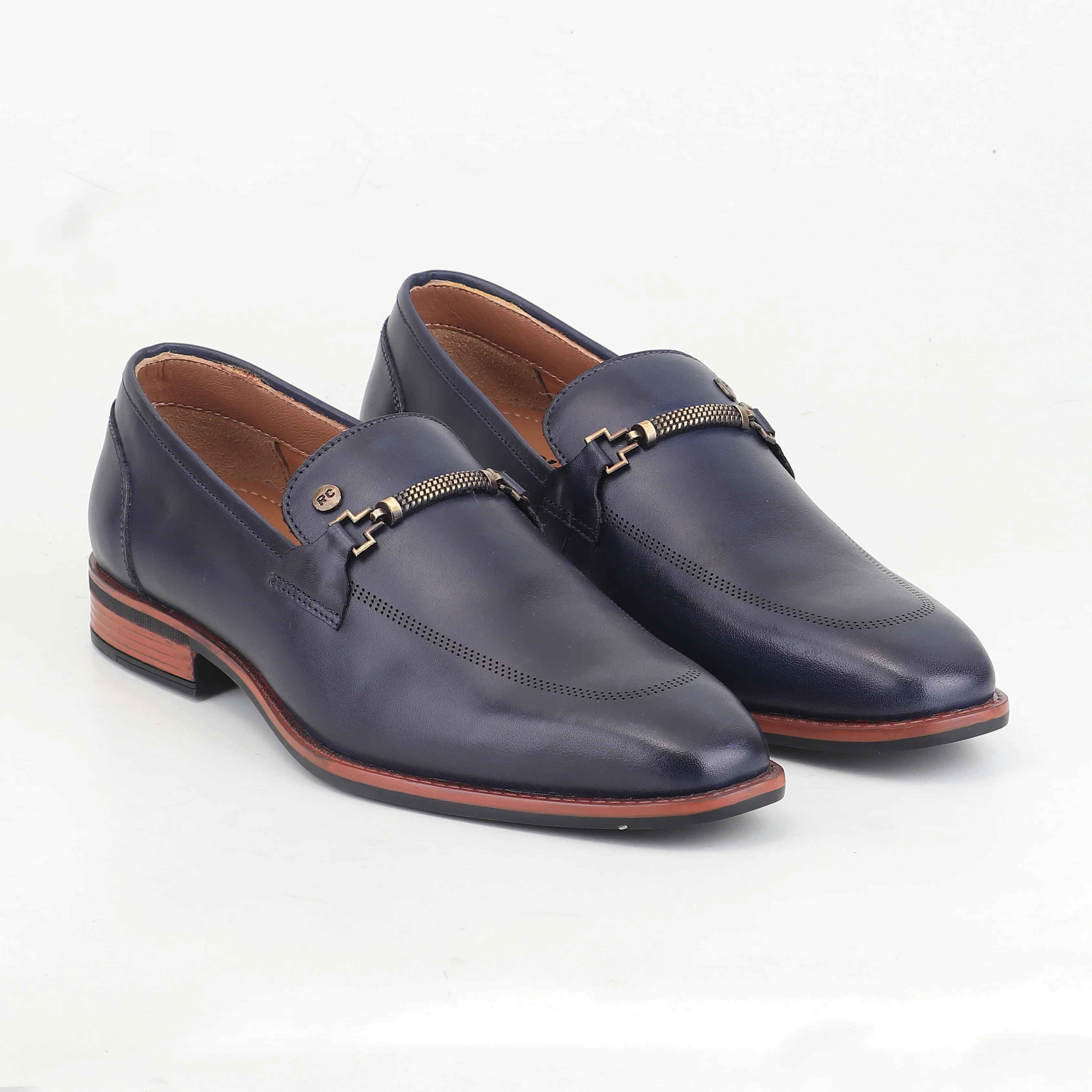 Red Chief Blue Formal Shoes for Men RC4047 002 - Image 4