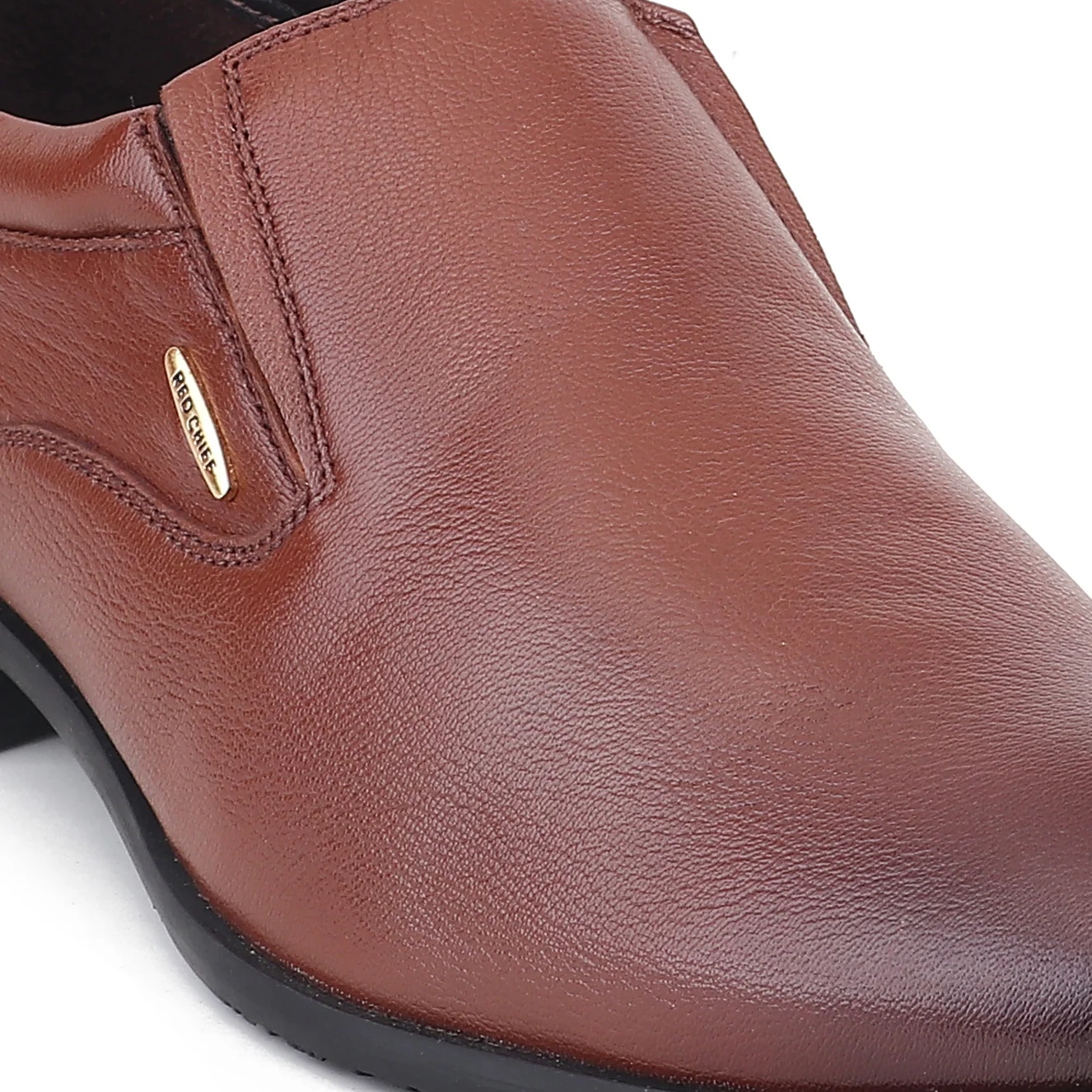 Red Chief Tan Formal Shoes for Men RC4050LR 006 - Image 6