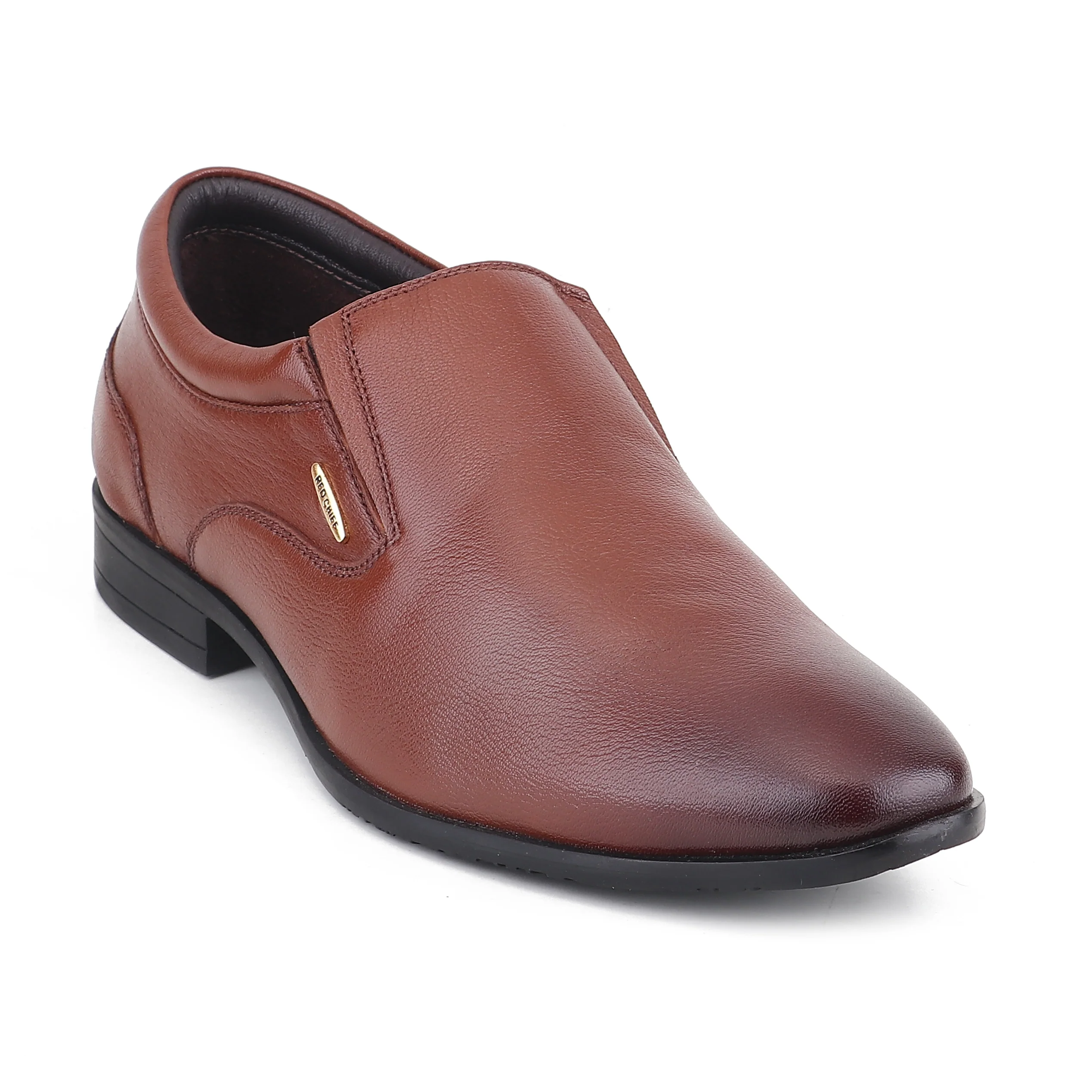 Red Chief Tan Formal Shoes for Men RC4050LR 006 - Image 7