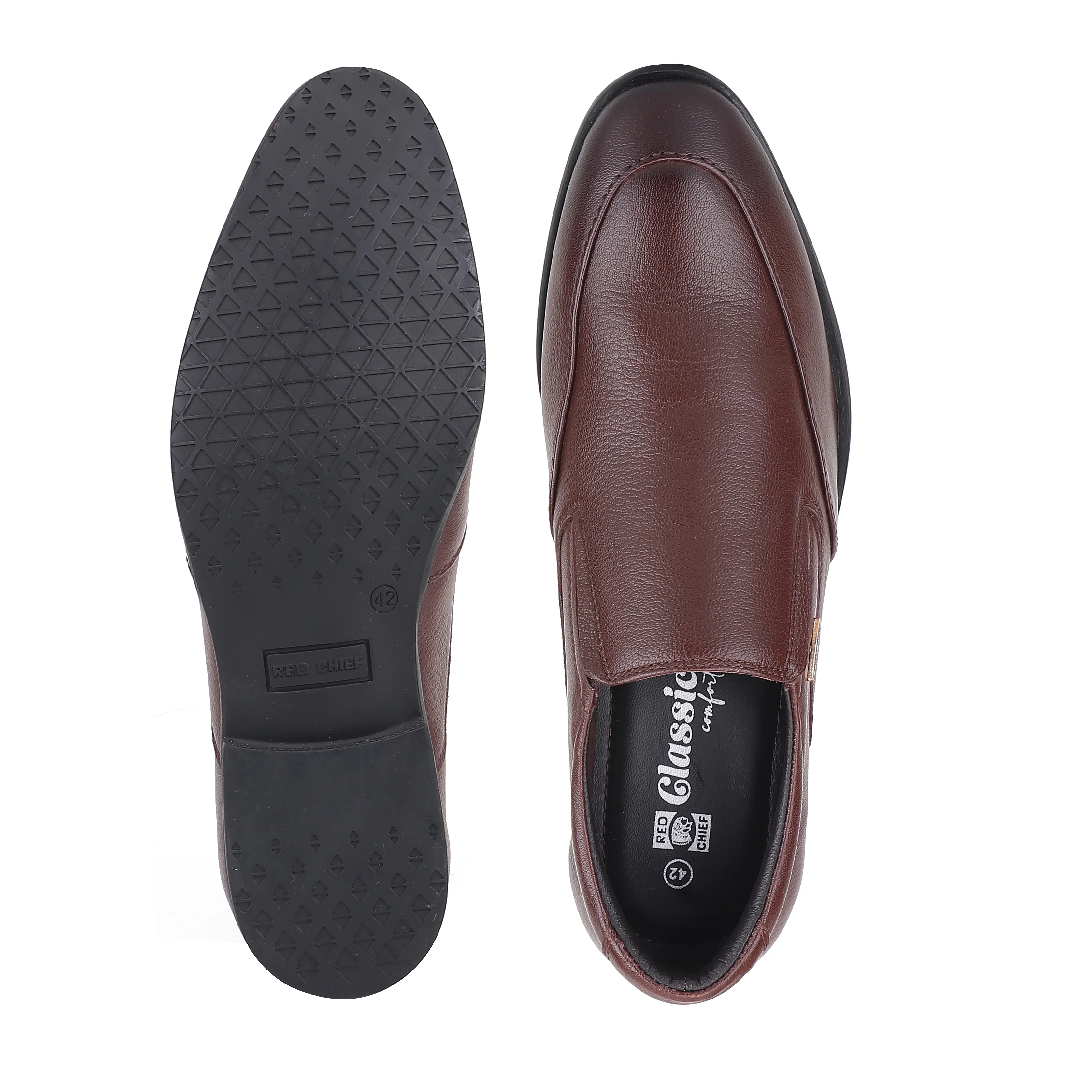 Red Chief Brown Formal Shoes for Men RC4051LR 003 - Image 9