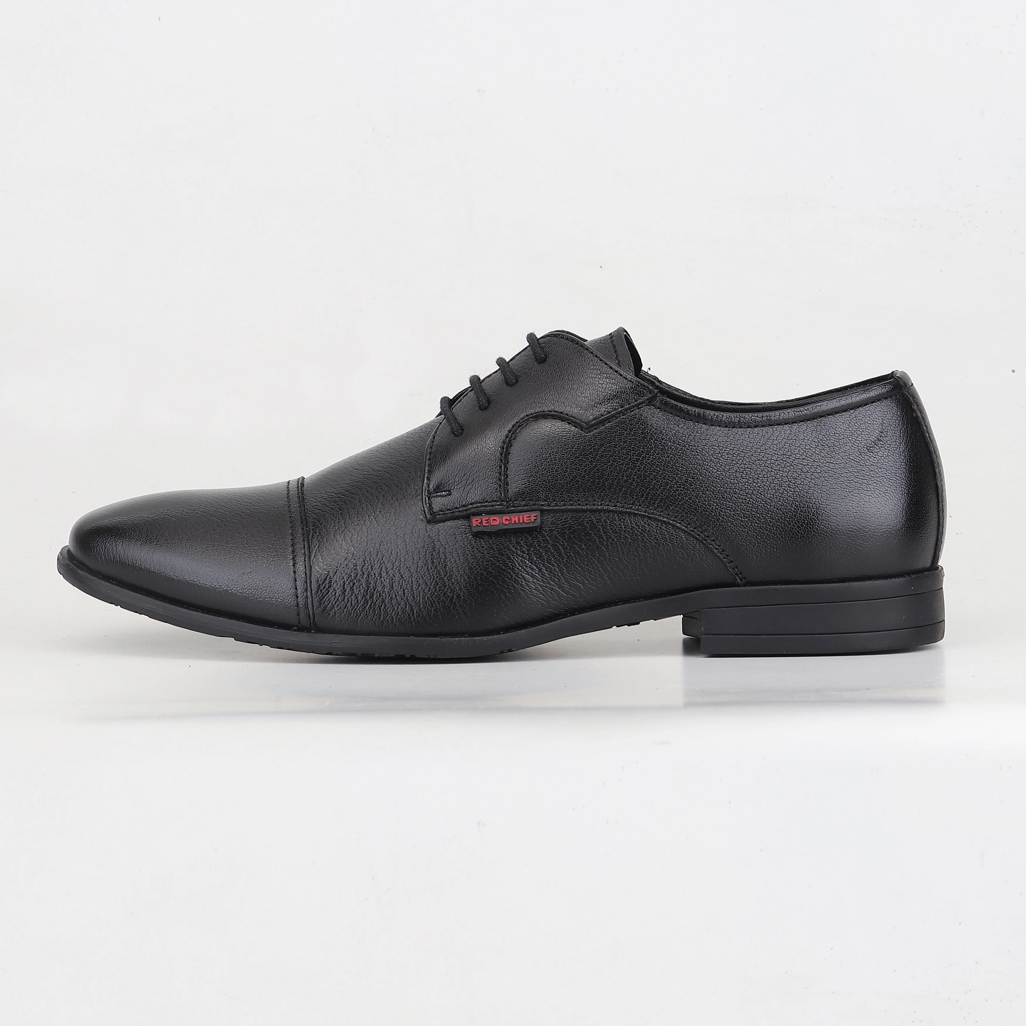 Red Chief Black Formal Shoes for Men RC4052LR 001 - Image 2