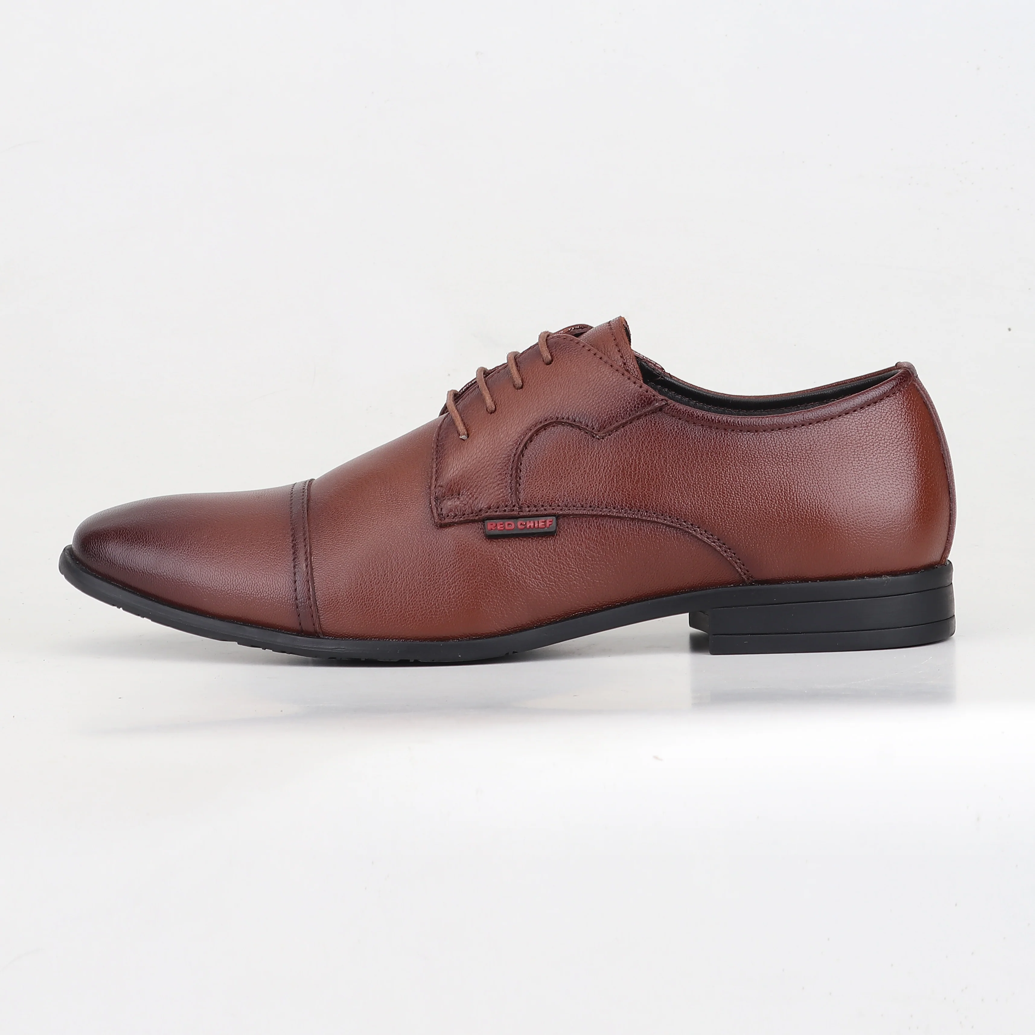 Red Chief Tan Formal Shoes for Men RC4052LR 006 - Image 2