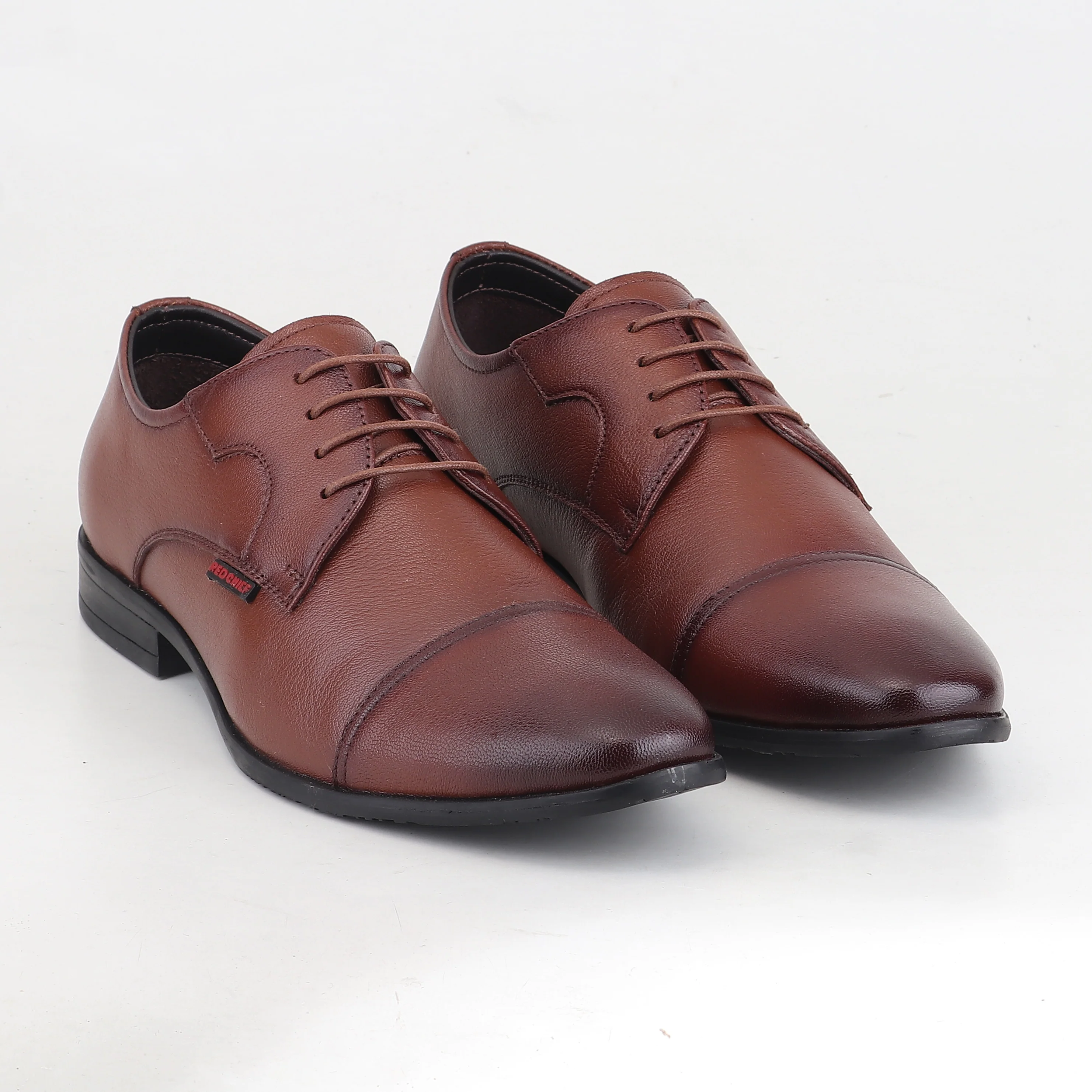 Red Chief Tan Formal Shoes for Men RC4052LR 006 - Image 4