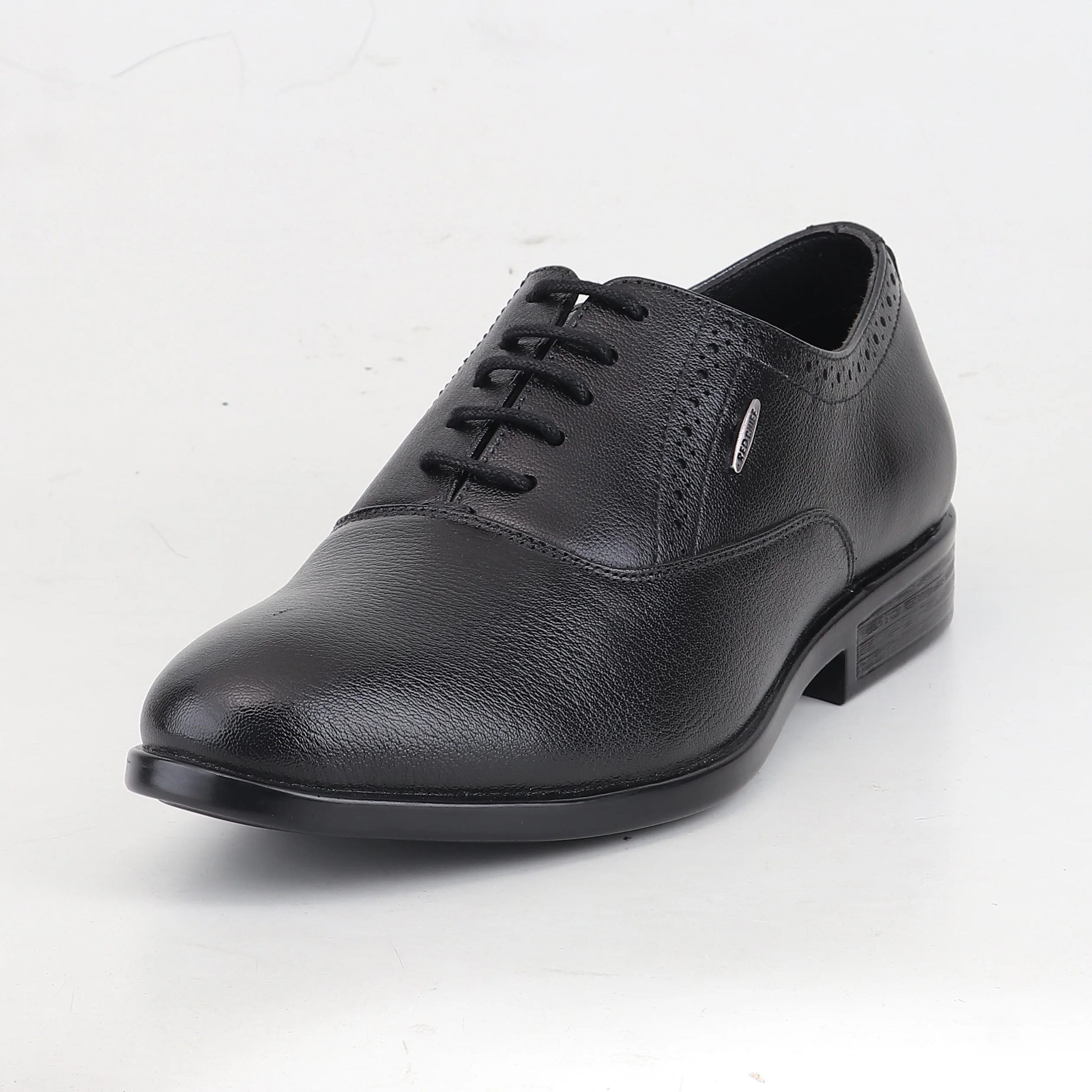 Red Chief Black Formal Oxford Shoes for Men RC4054LR 001 - Image 6