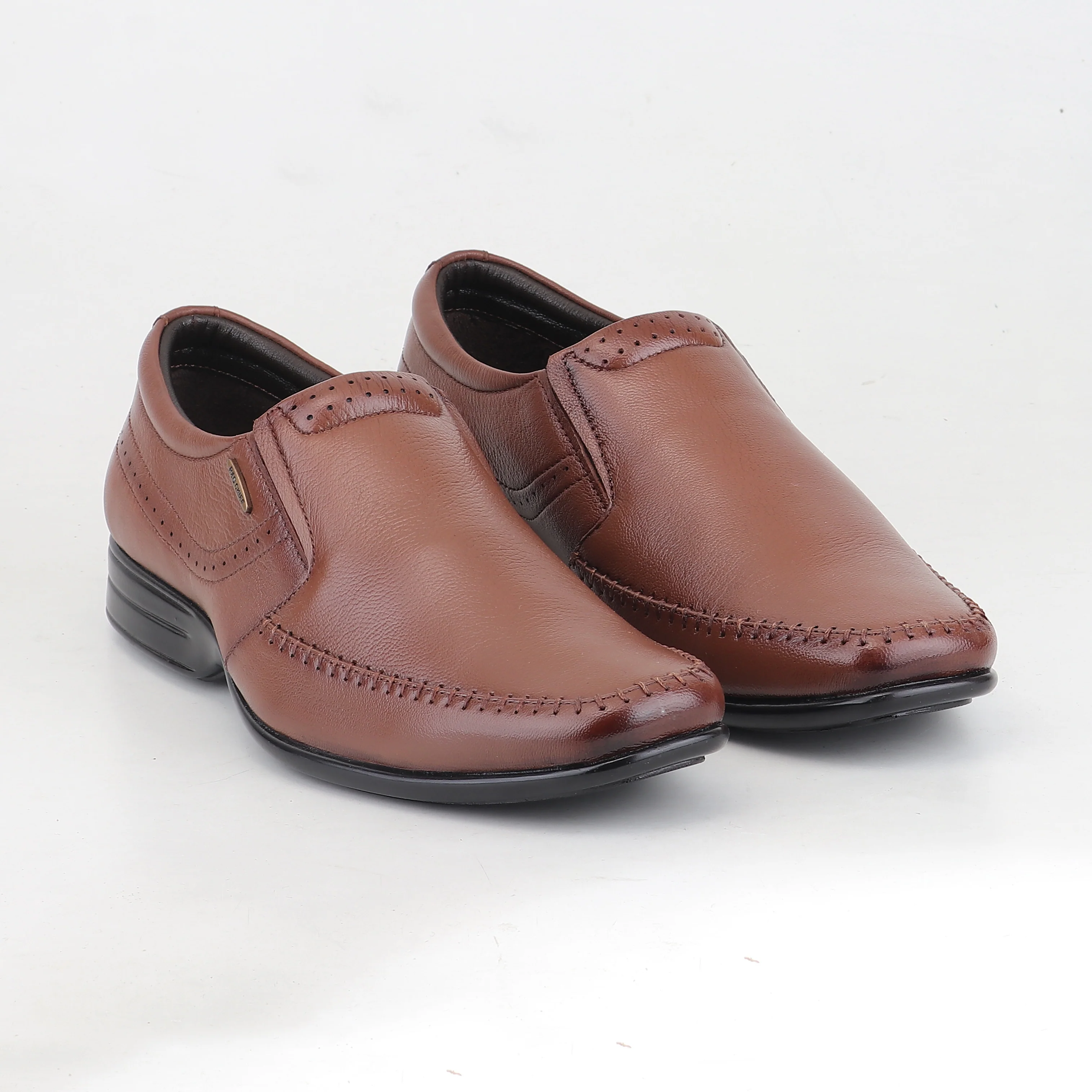 Red Chief Tan Formal Shoes for Men RC4055LR 006 - Image 4