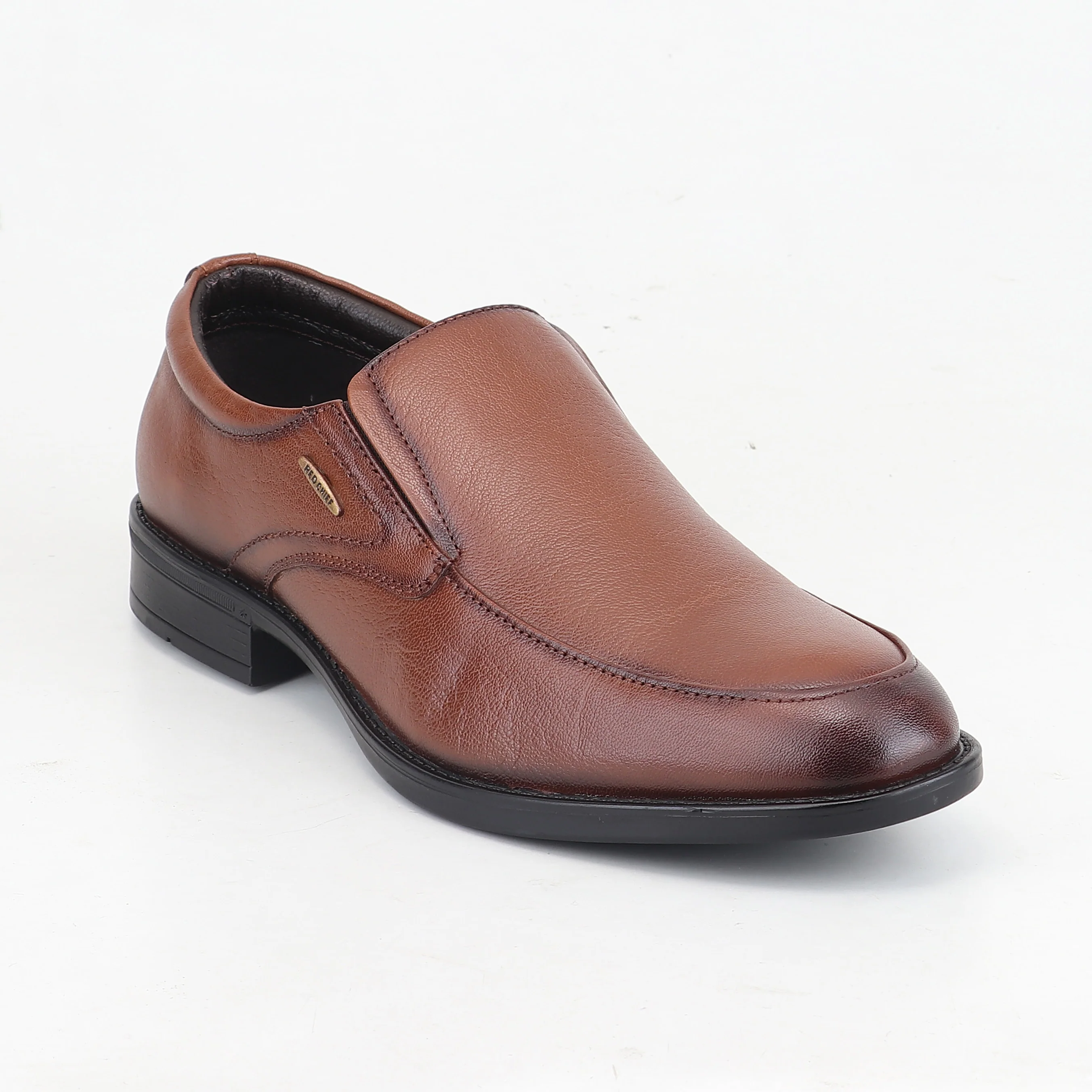 Red Chief Tan Formal Shoes for Men RC4064 006 - Image 3