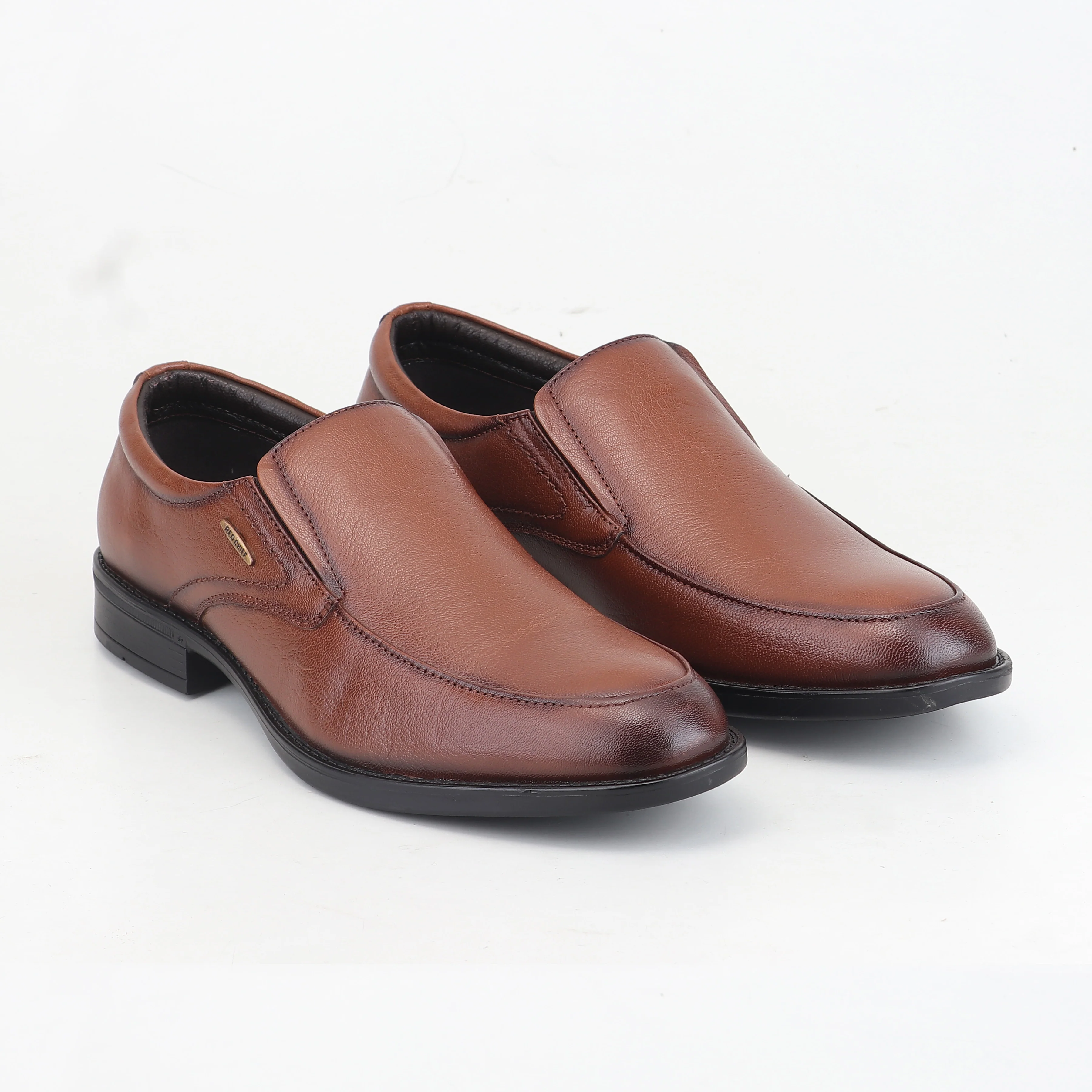 Red Chief Tan Formal Shoes for Men RC4064 006 - Image 4