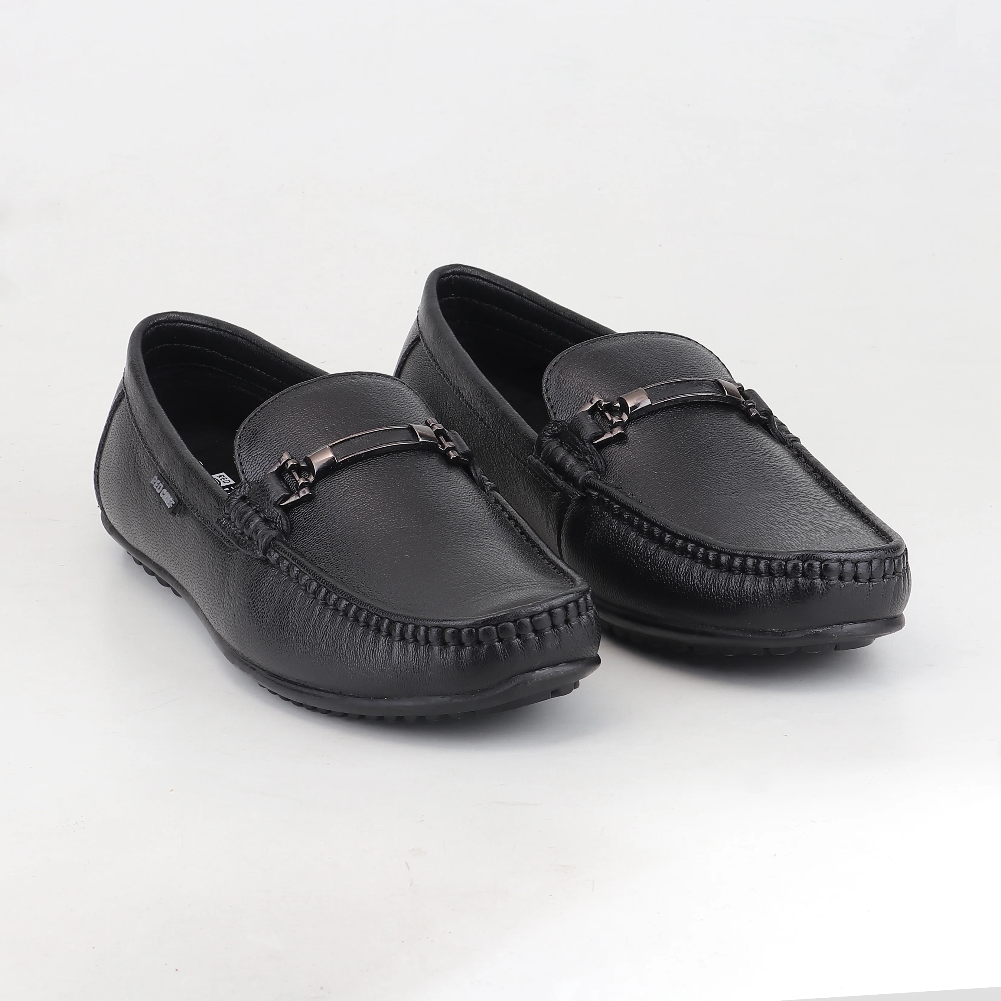 Red Chief Black Formal Loafer Shoes for Men RC4065 001 - Image 4