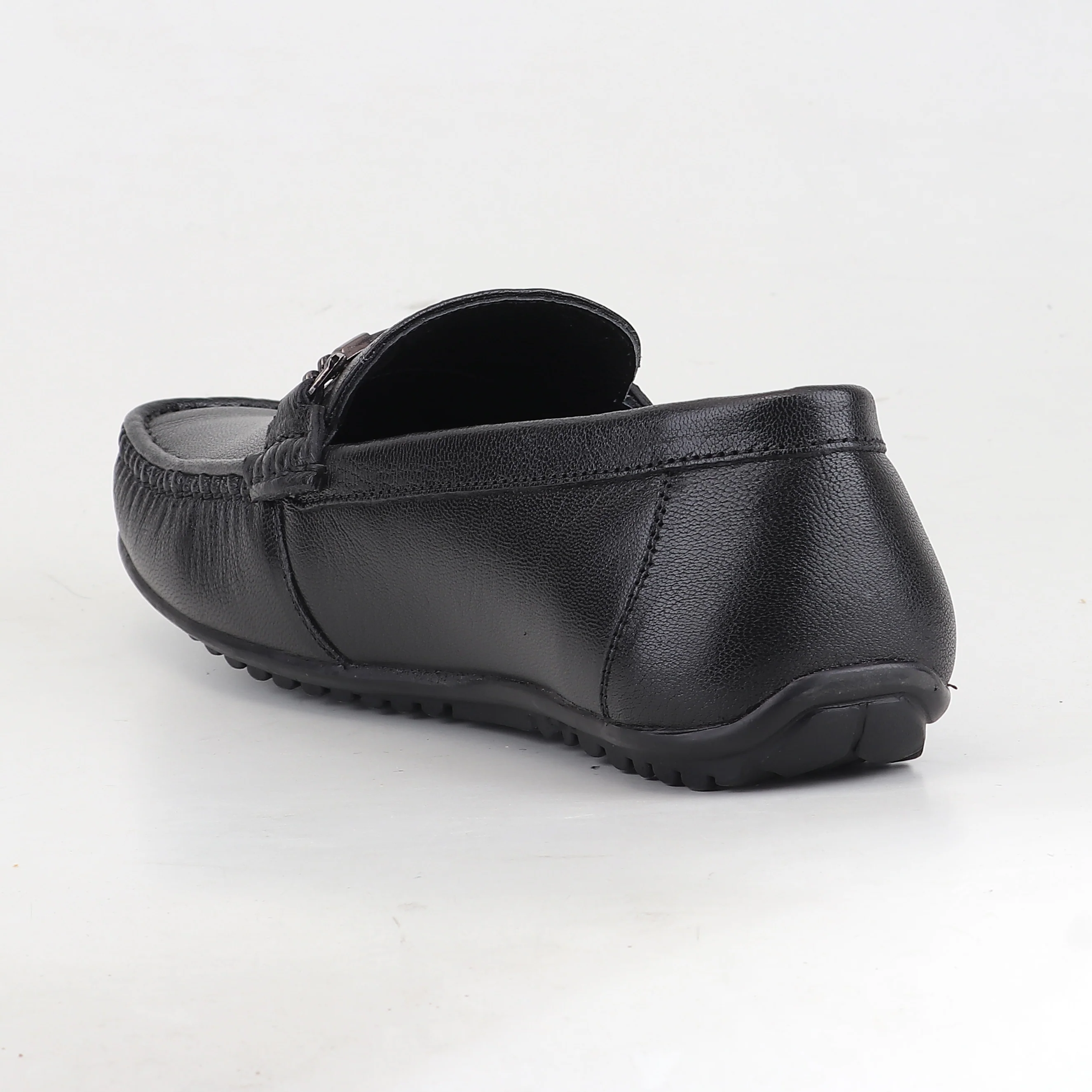 Red Chief Black Formal Loafer Shoes for Men RC4065 001 - Image 5