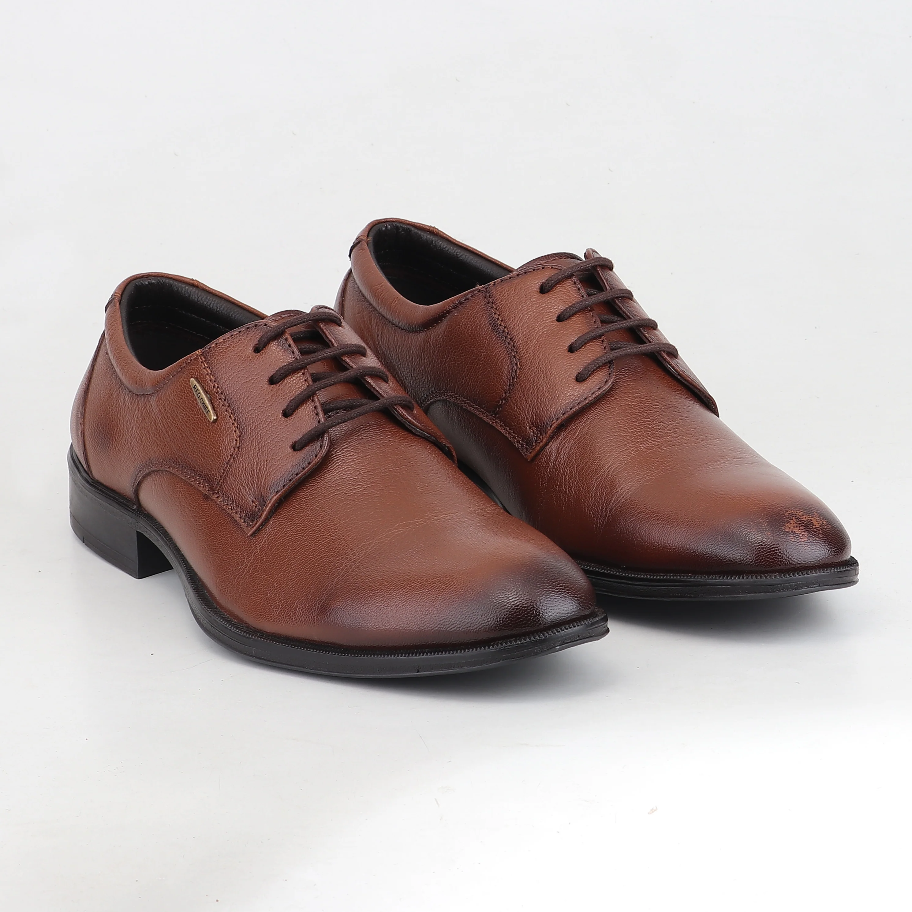 Red Chief Tan Formal Shoes for Men RC4066 006 - Image 3