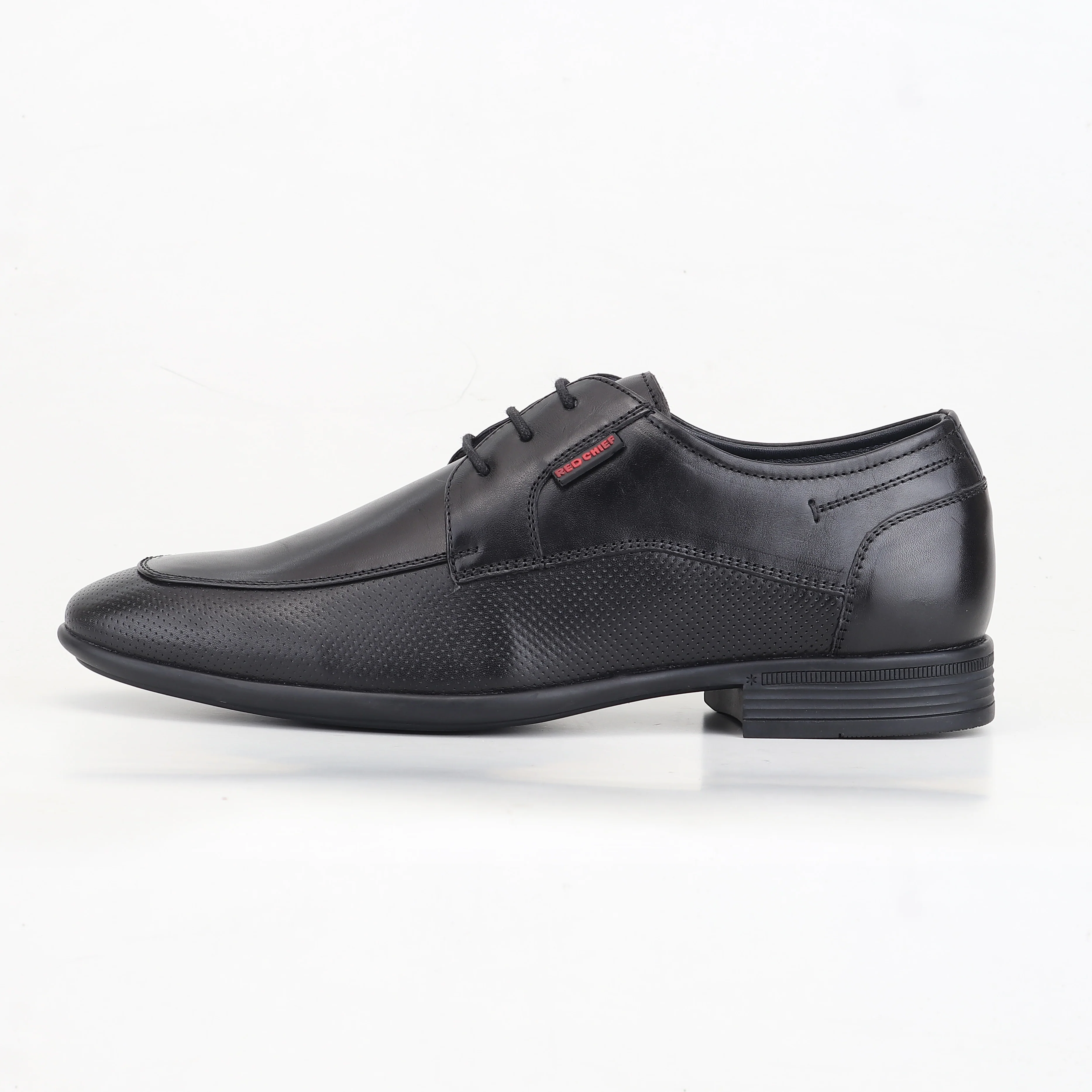 Red Chief Black Formal Shoes for Men RC4068 001 - Image 6