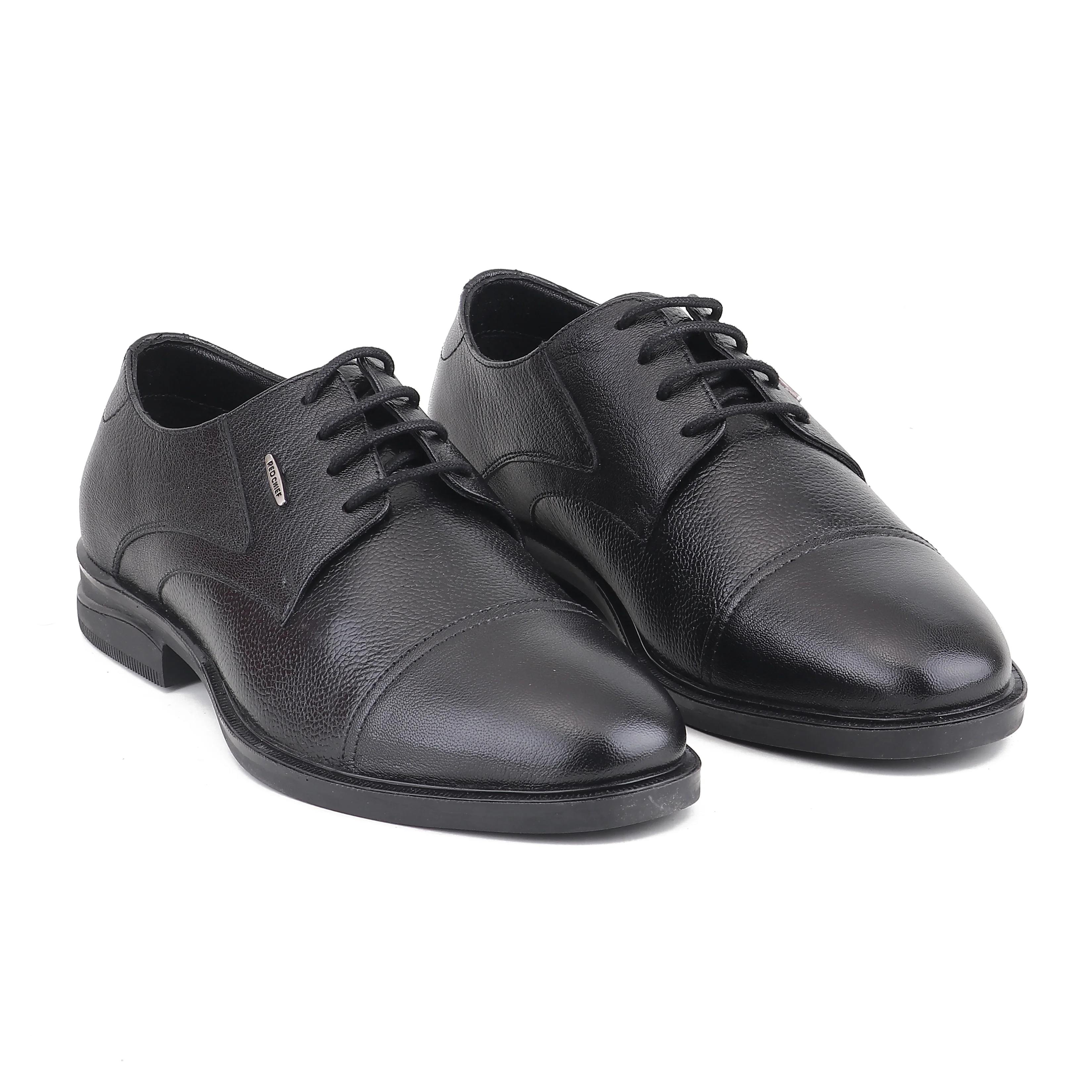 Red Chief Black Formal Shoes for Men RC4070 001 - Image 4