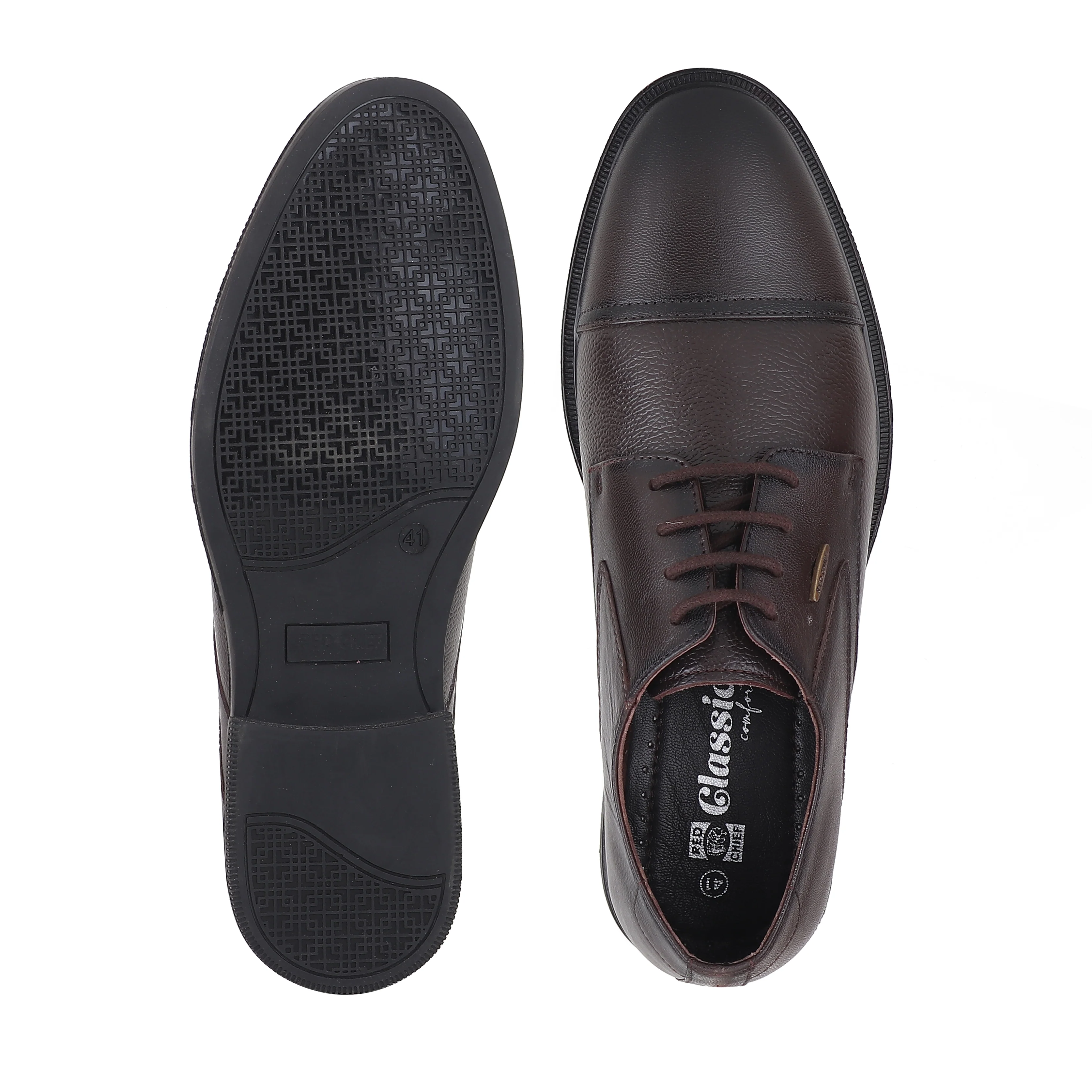 Red Chief Brown Formal Shoes for Men RC4070 003 - Image 9