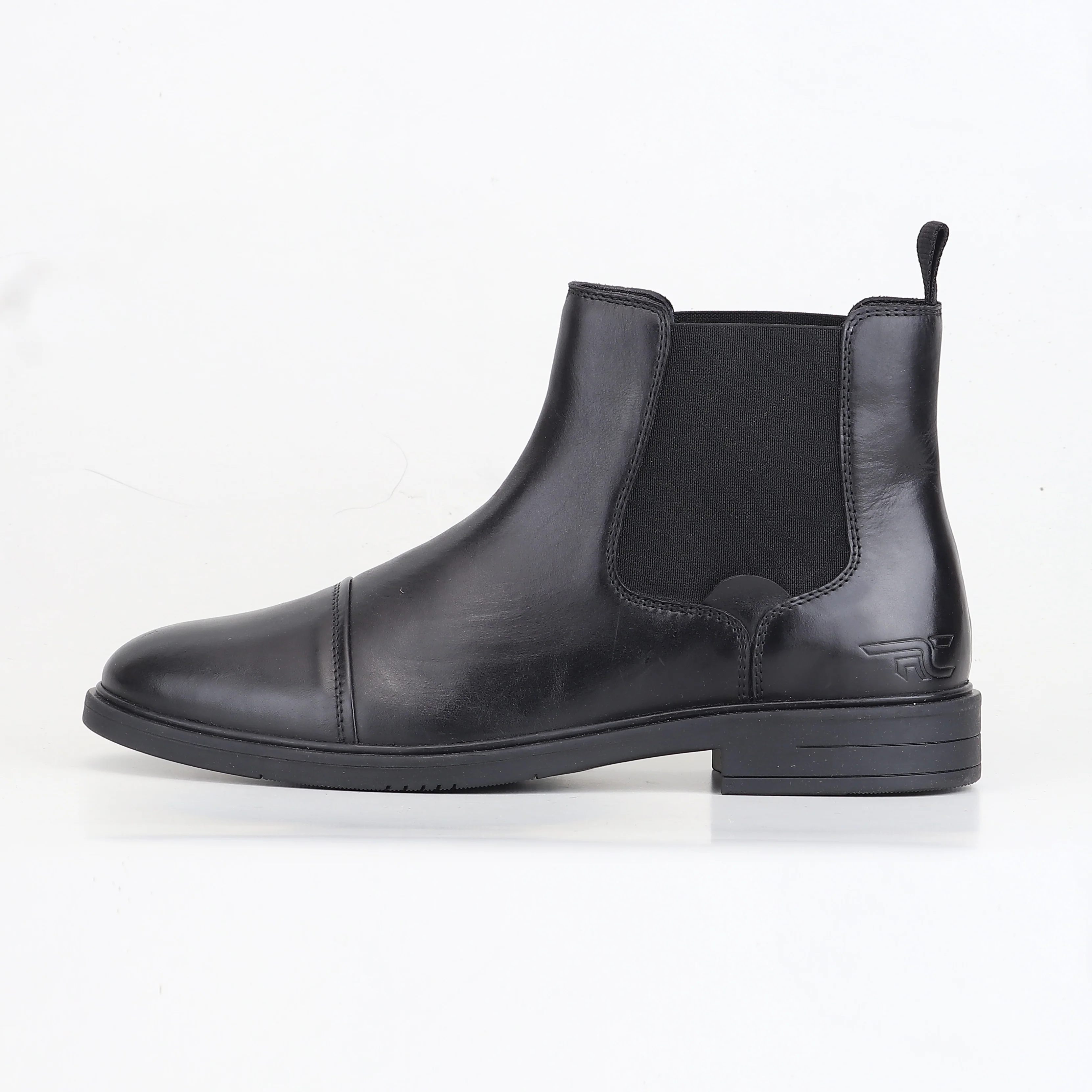 Red Chief Black Formal Chelsea Boot Shoes for Men RC4071 001 - Image 2