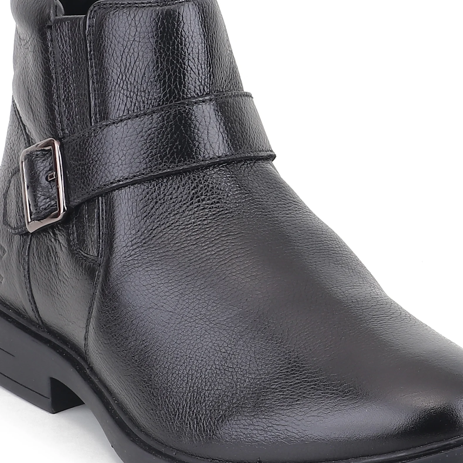 Red Chief Black Formal Chelsea Boot Shoes for Men RC4072 001 - Image 6