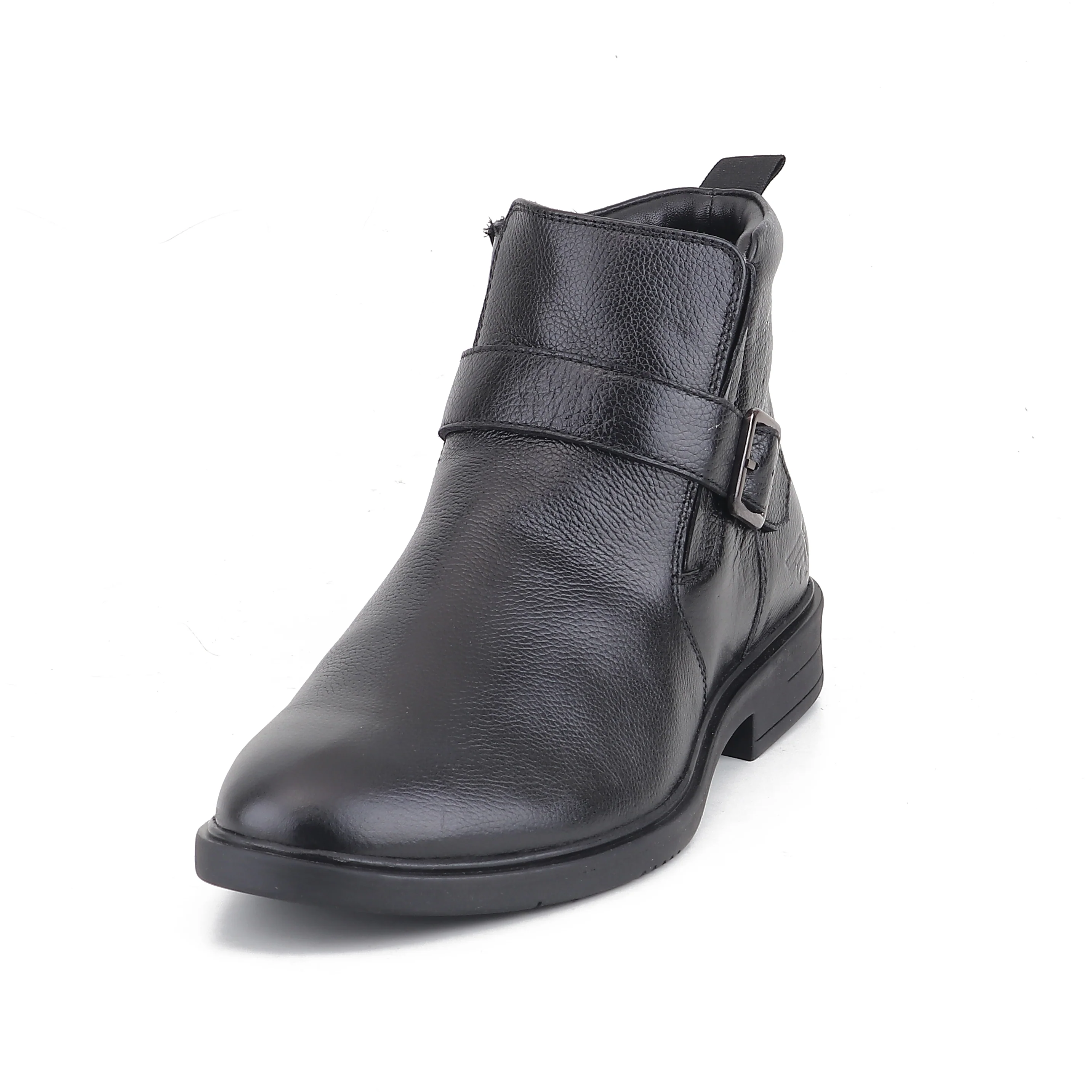 Red Chief Black Formal Chelsea Boot Shoes for Men RC4072 001 - Image 8