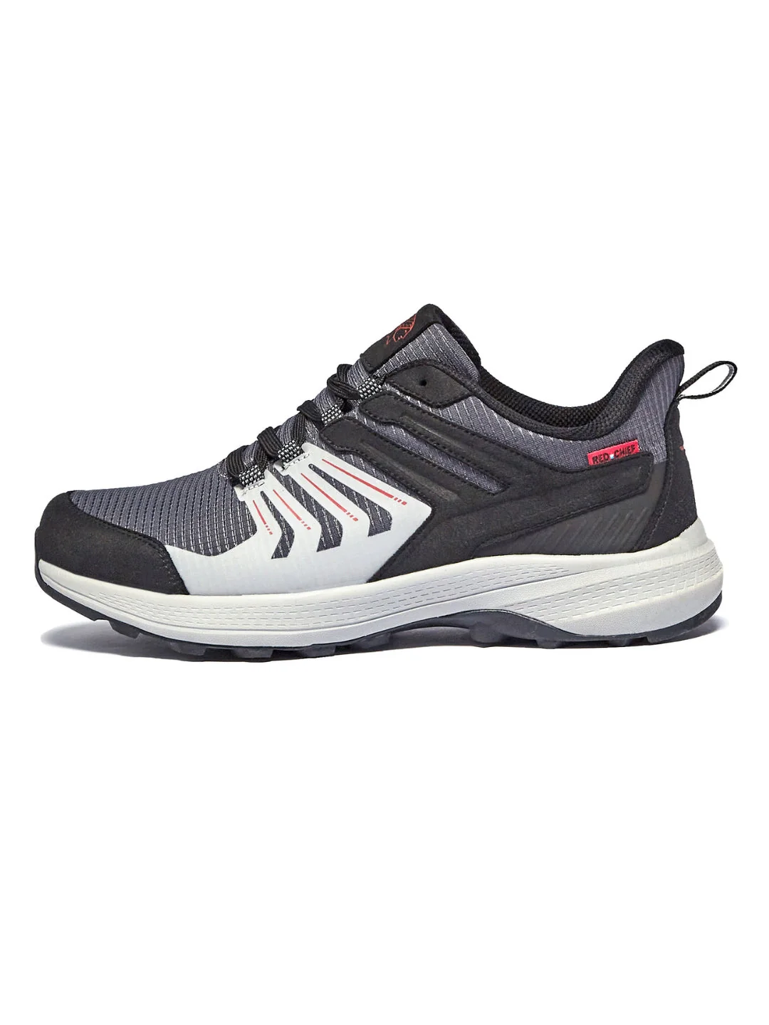 Red Chief Sports Travosole Black-Gray Hiker Shoes For Men H20041 F019 - Image 4