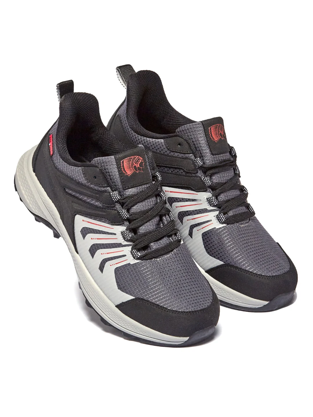 Red Chief Sports Travosole Black-Gray Hiker Shoes For Men H20041 F019 - Image 7