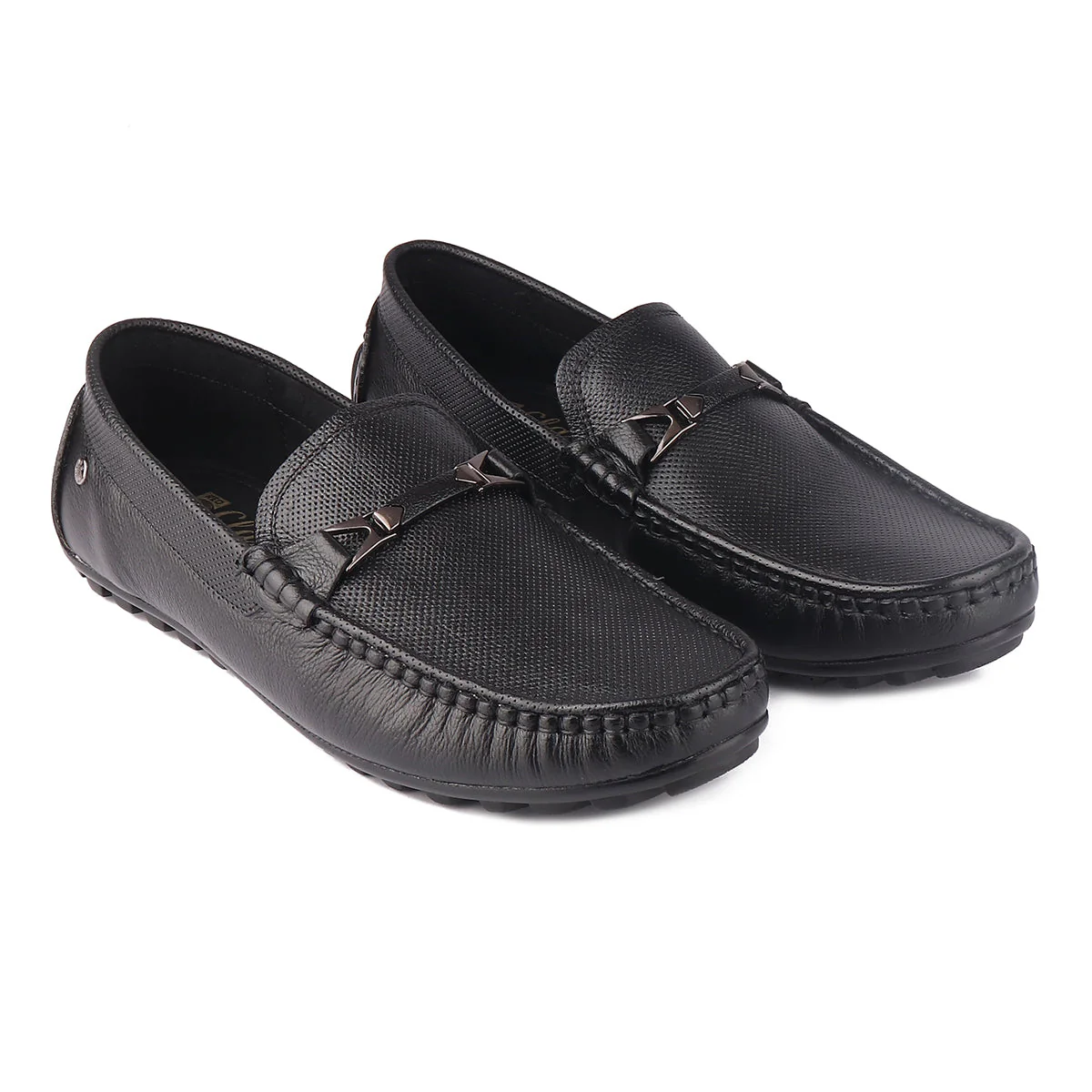 Red Chief Black Loafer for Men RC1960 001 - Image 4