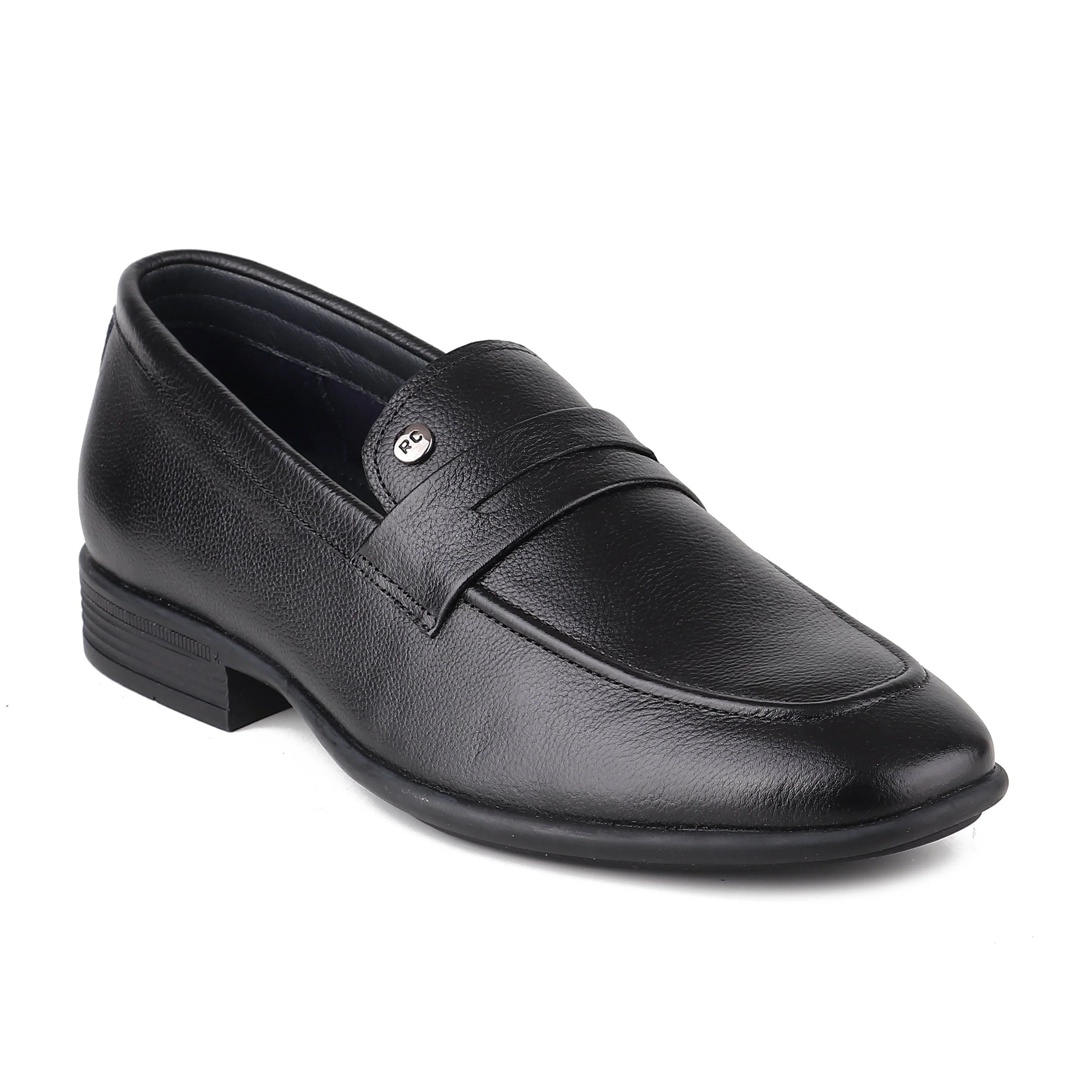 Red Chief Black Formal Loafer Shoes for Men RC3959 001 - Image 2