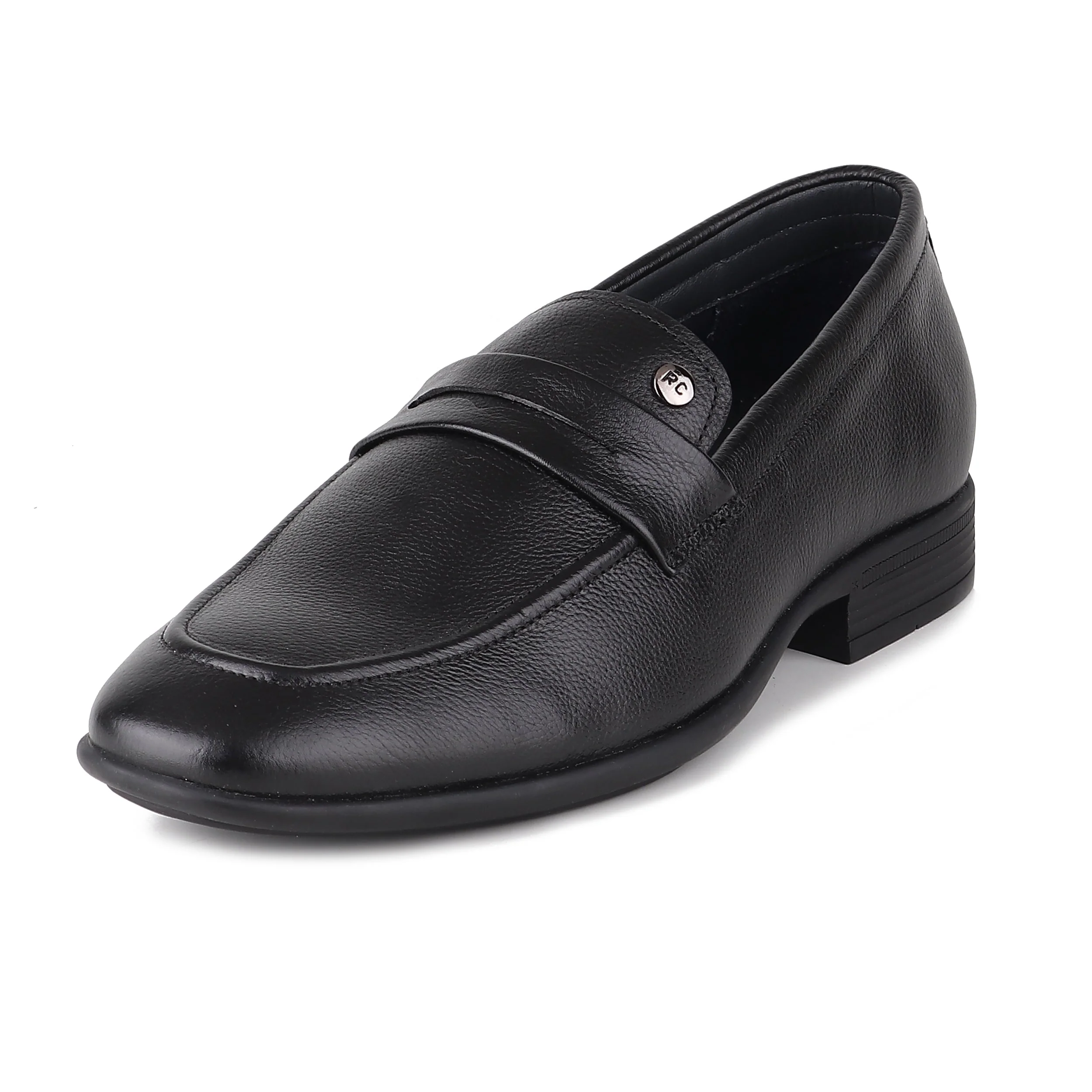 Red Chief Black Formal Loafer Shoes for Men RC3959 001 - Image 4