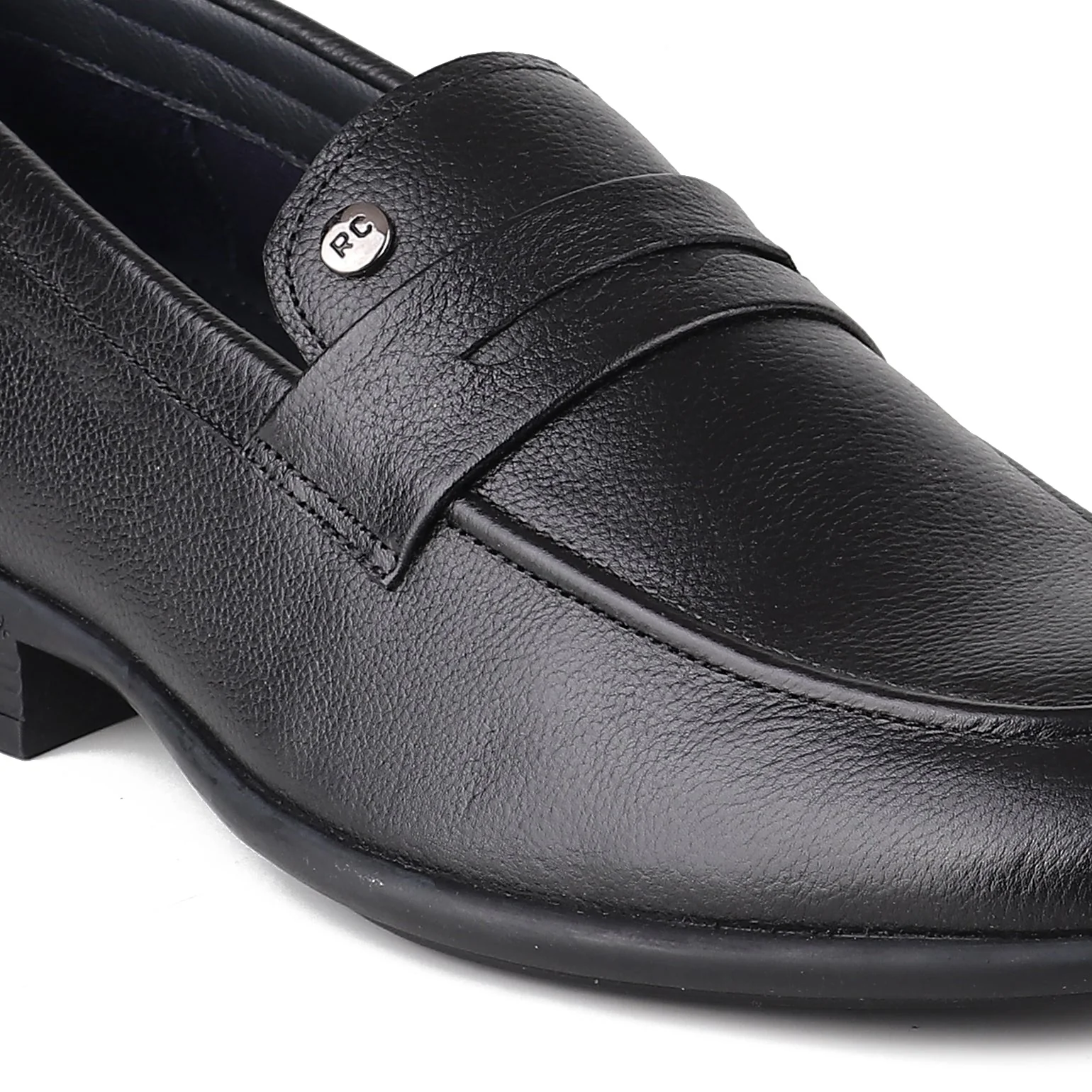 Red Chief Black Formal Loafer Shoes for Men RC3959 001 - Image 8