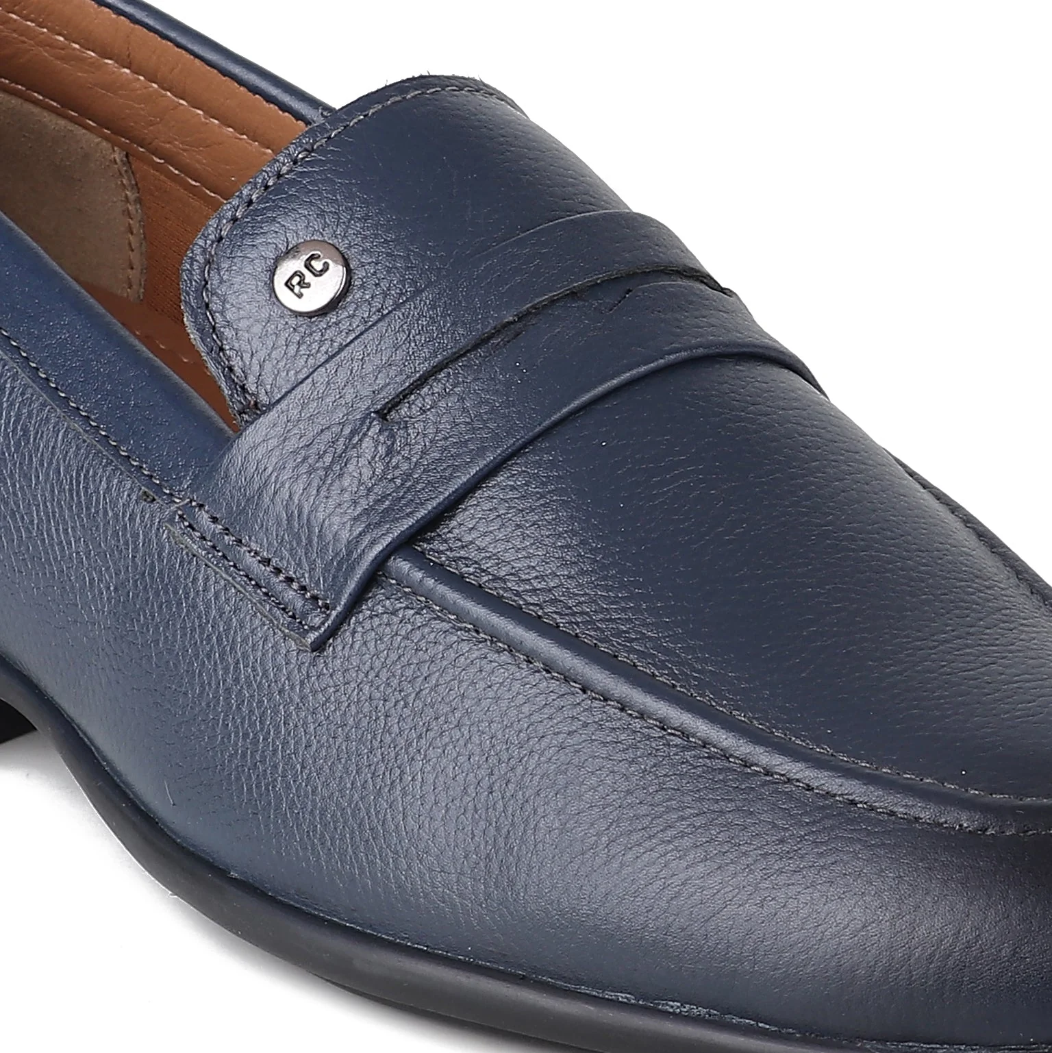 Red Chief Blue Formal Loafer shoes for Men RC3959 002 - Image 8