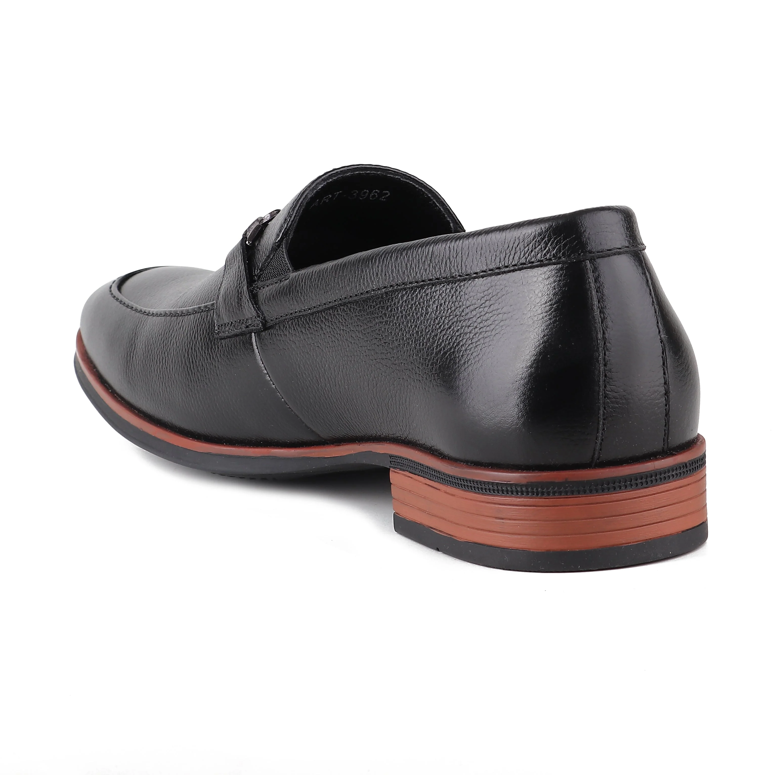 Red Chief Black Formal Loafer Shoes for Men RC3962 001 - Image 7