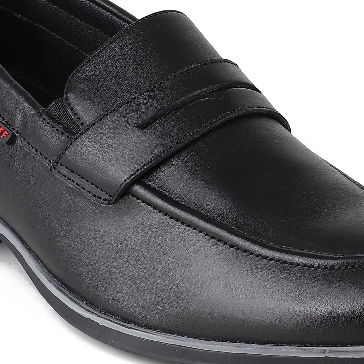 Red Chief Black Formal Loafer shoes for Men RC3963 001 - Image 8