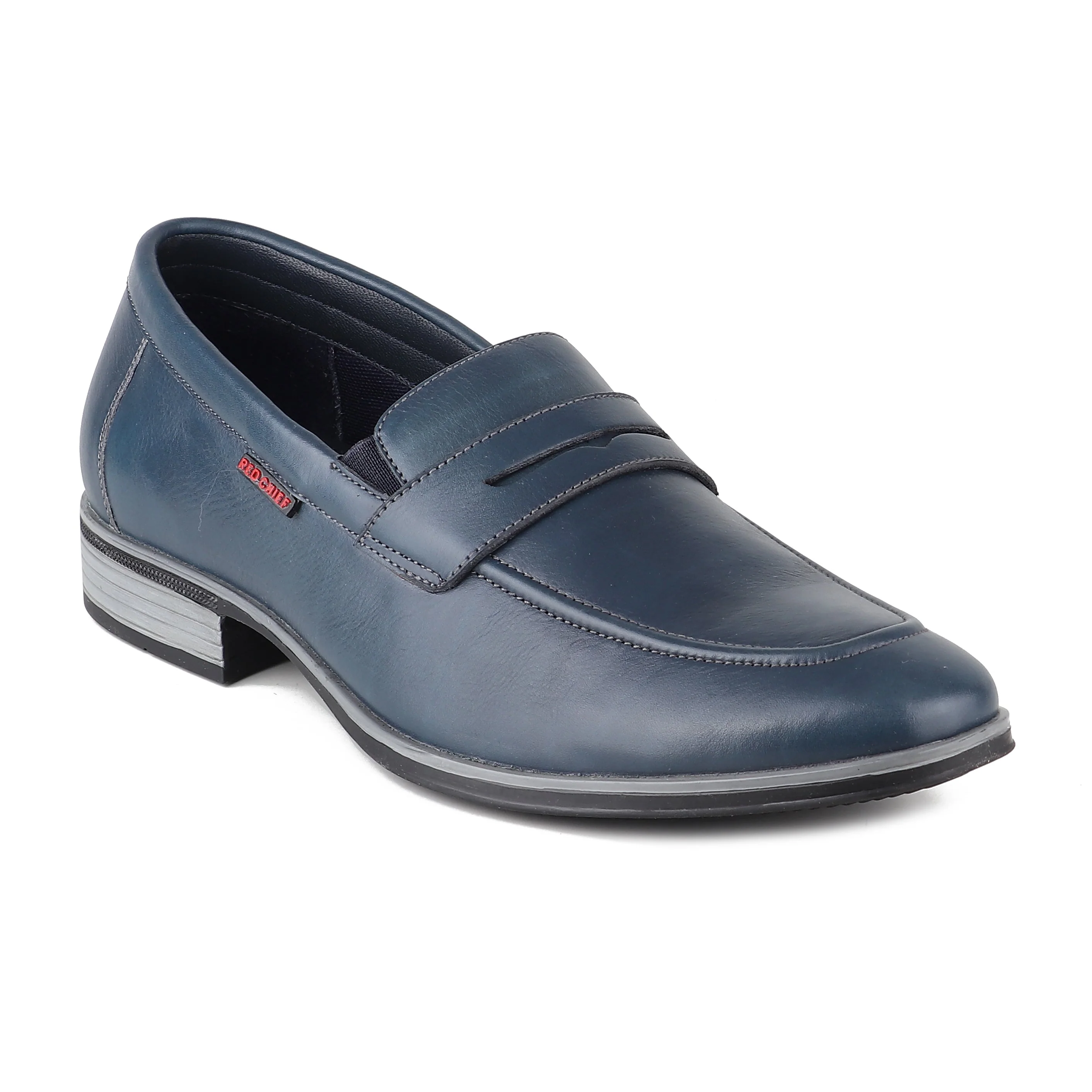 Red Chief Navy Formal Loafer shoes for Men RC3963 156 - Image 2