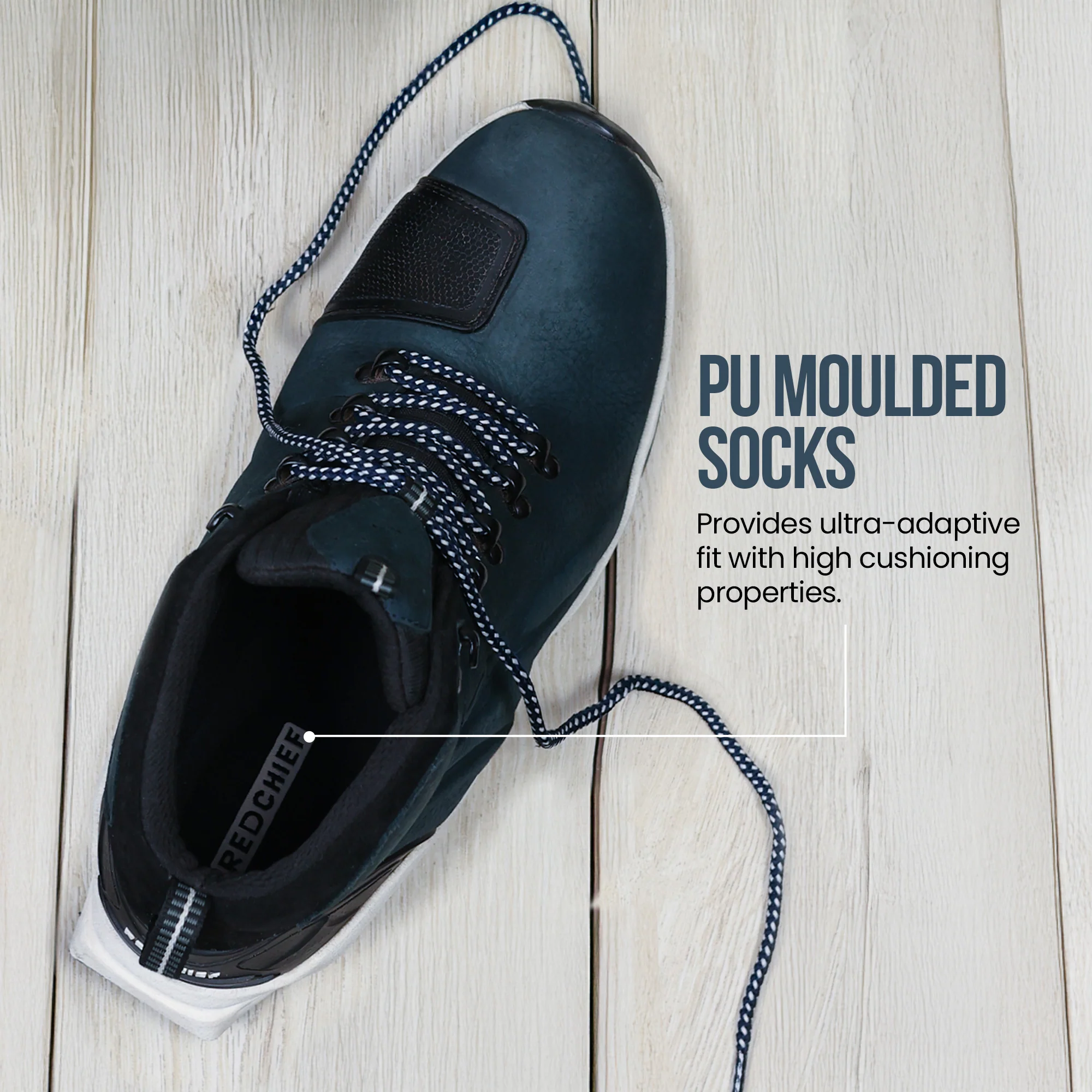Red Chief Navy Color Casual Boot Shoes for Men RC1871 156 - Image 14