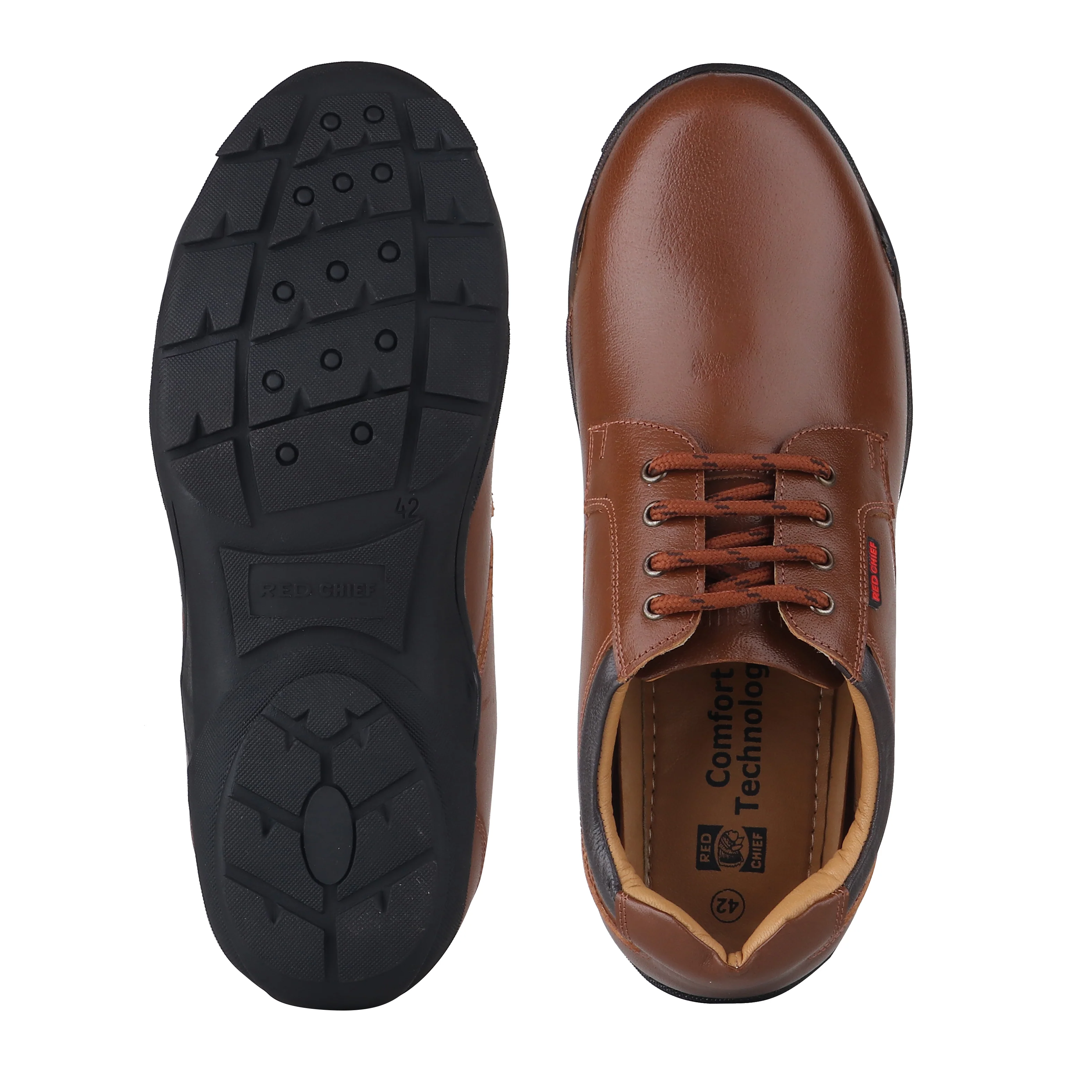 Red Chief Elephant Tan Casual Shoes for Men RC3431 107 - Image 8