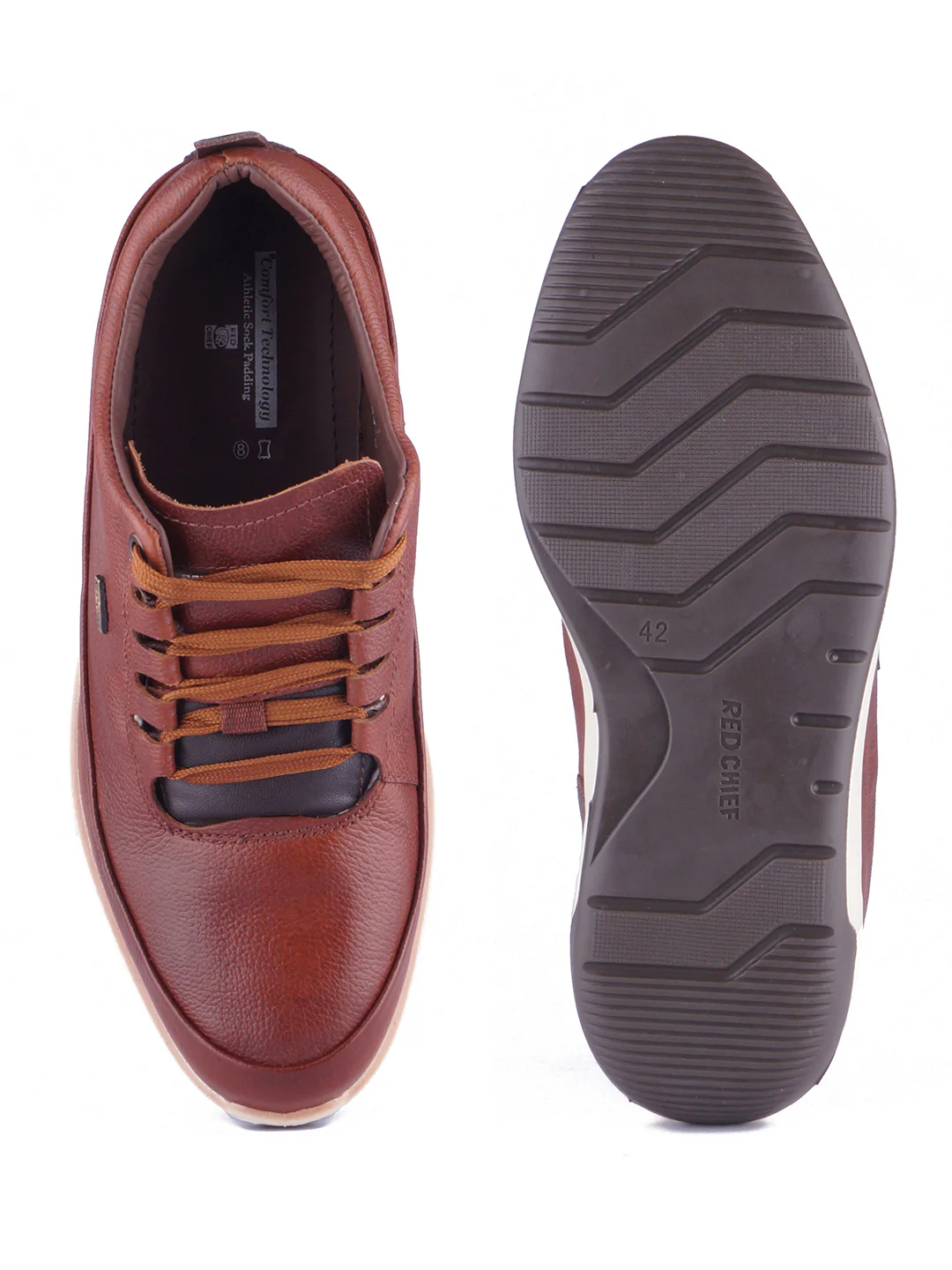 Red Chief Brown Derby Casual Shoes for Men RC1154 003 - Image 7