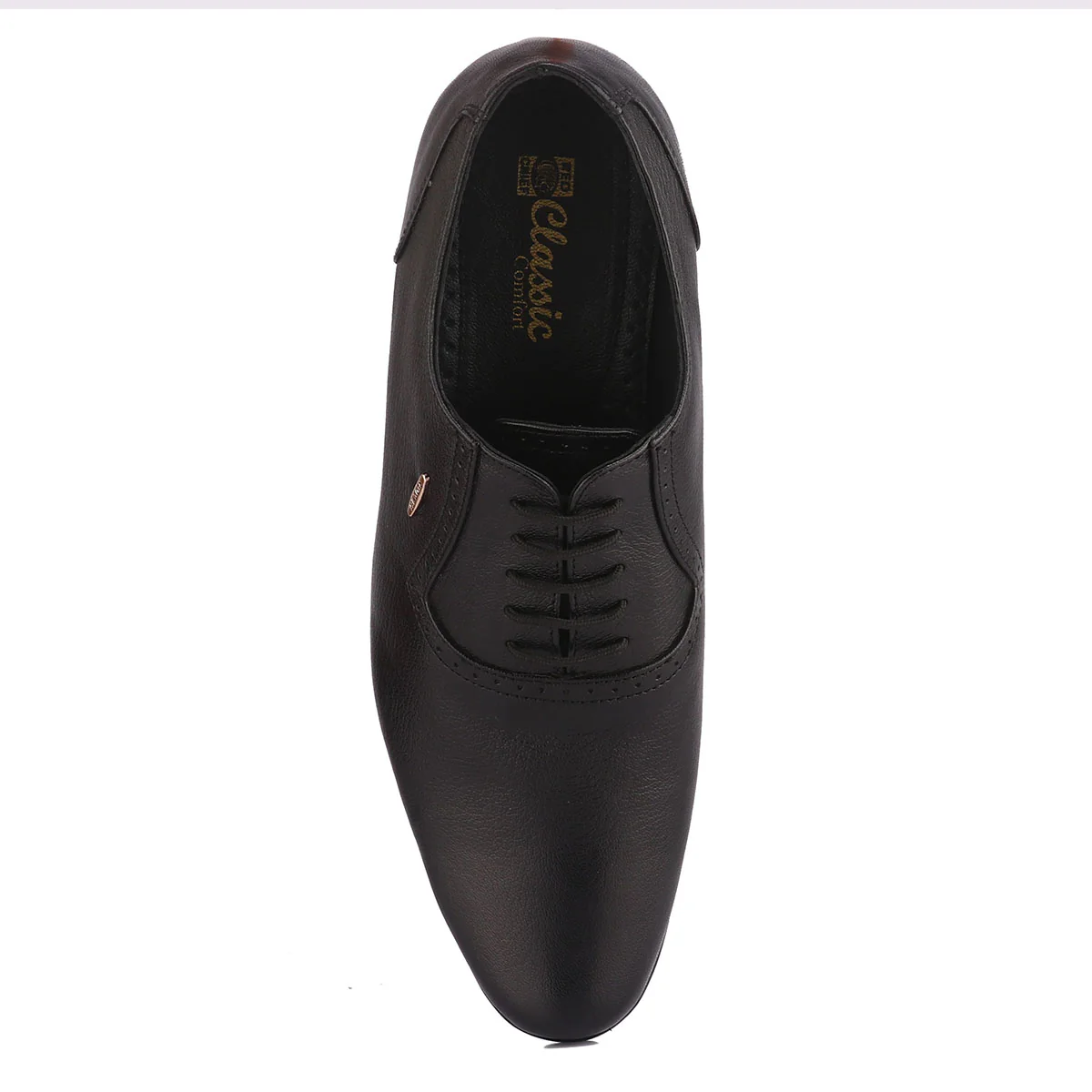 Red Chief Black Formal Oxford Shoes for Men RC1990 001 - Image 3