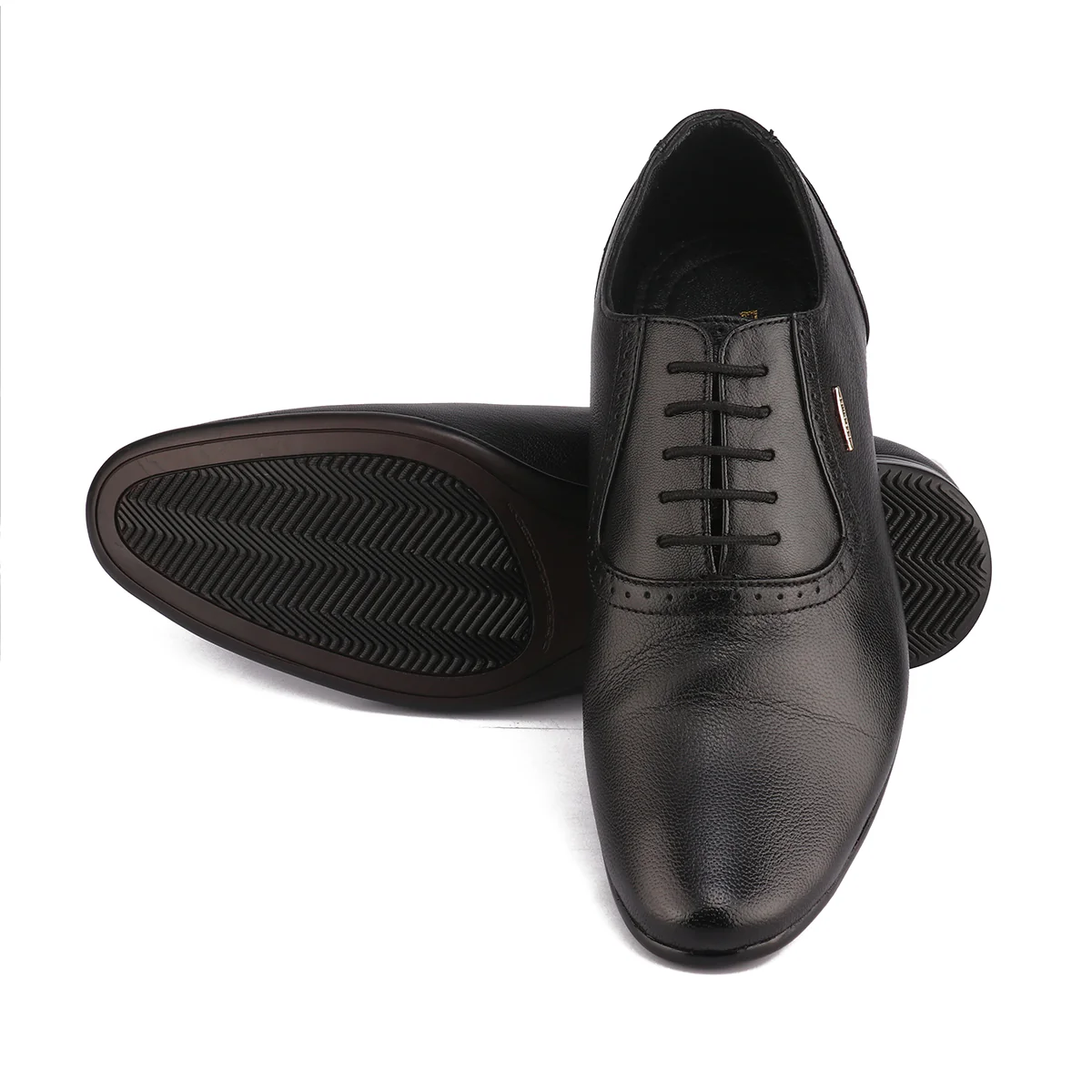 Red Chief Black Formal Oxford Shoes for Men RC1990 001 - Image 5