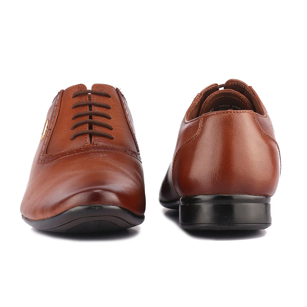 Red Chief Tan Formal Oxford Shoes for Men RC1990 006 - Image 9