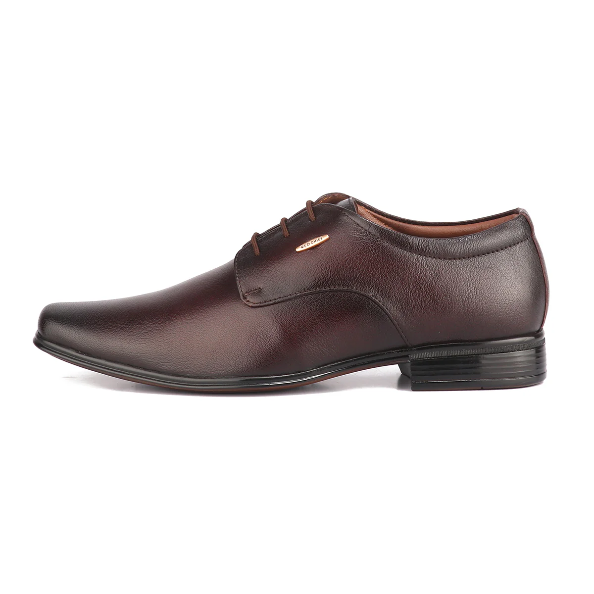 Red Chief Dark Brown Formal Derby Shoes for Men RC1998 095 - Image 3