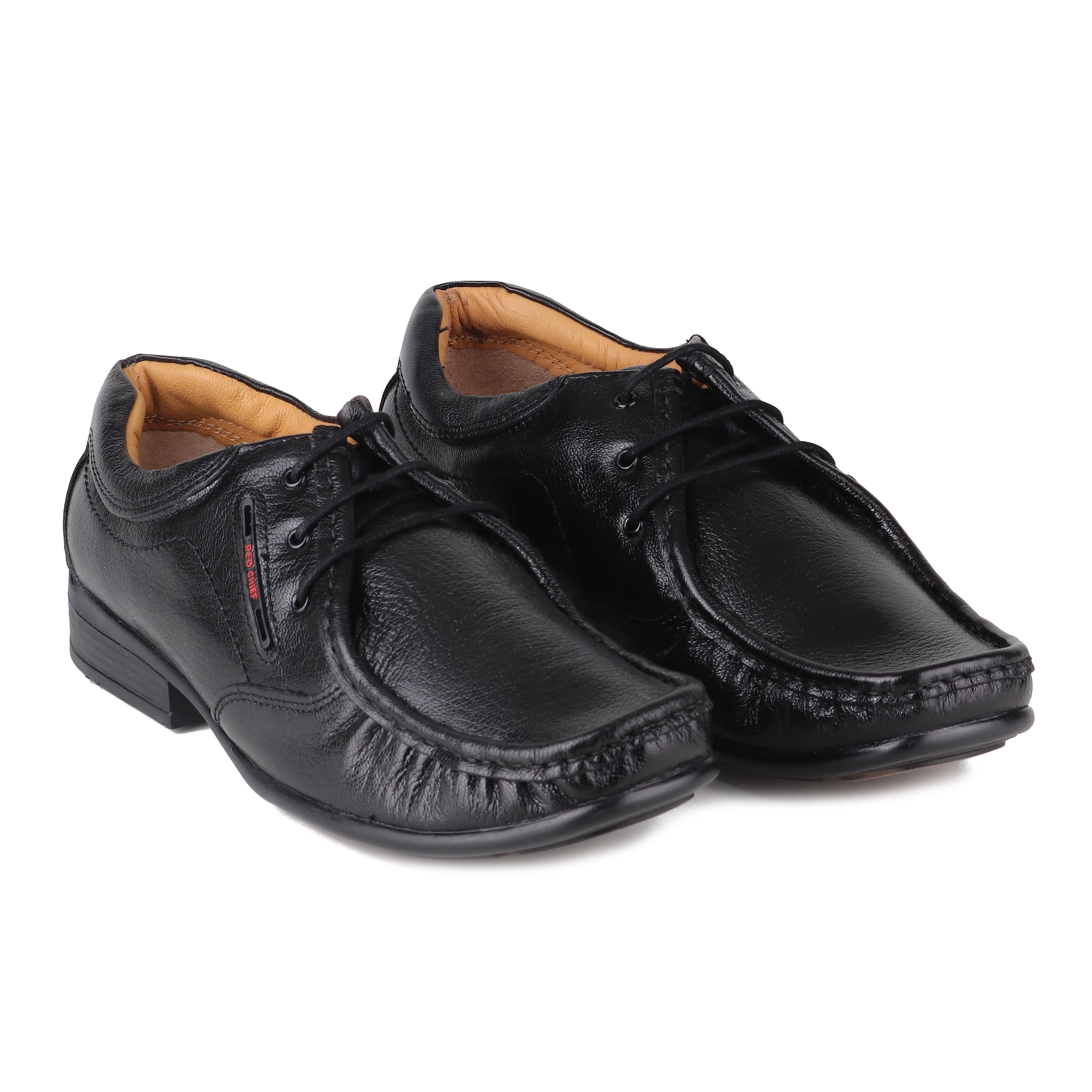 Red Chief Black Formal Shoes for Men RC10052 001 - Image 3
